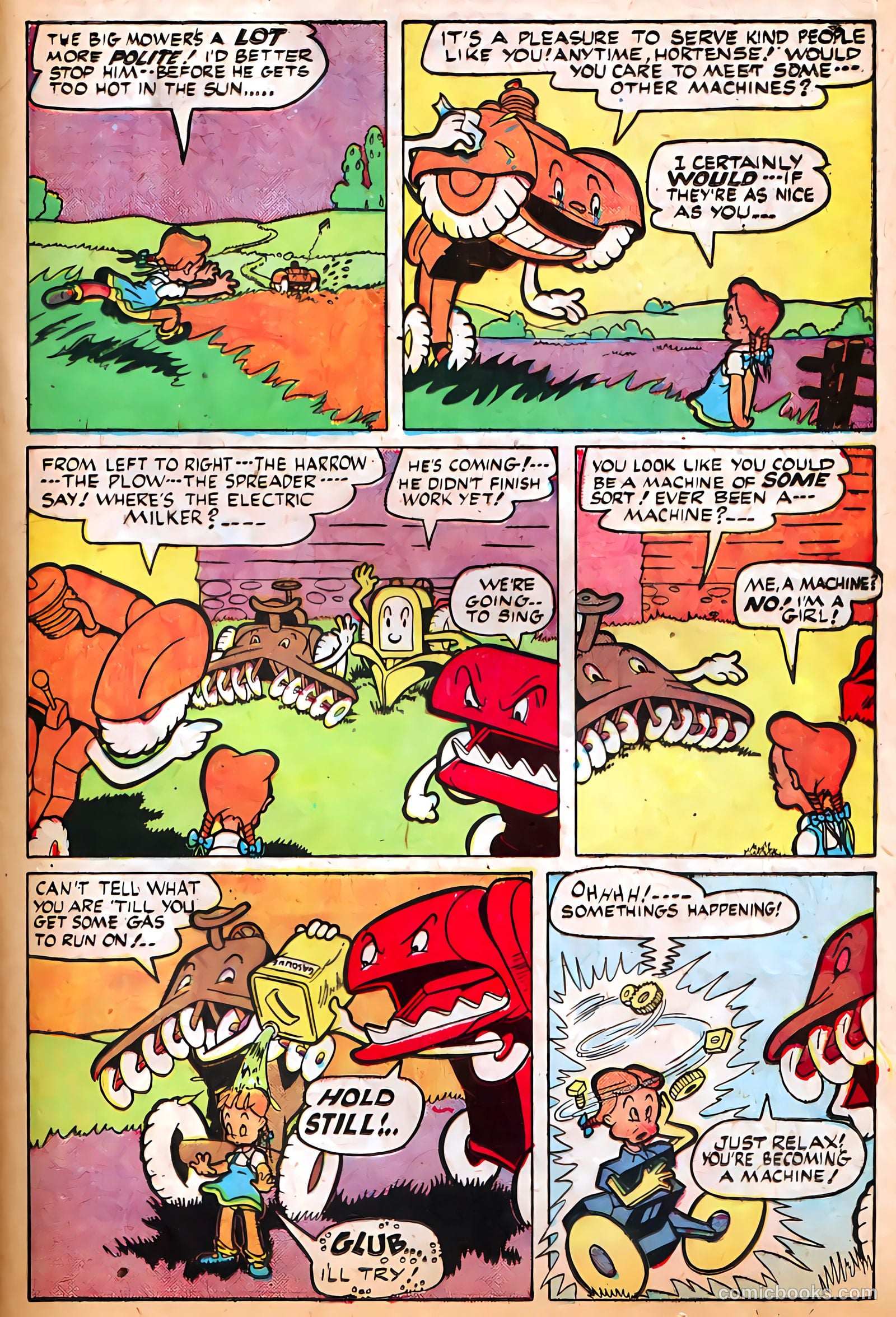 Jingle Jangle Comics #22 (1946) — page 37 of 53