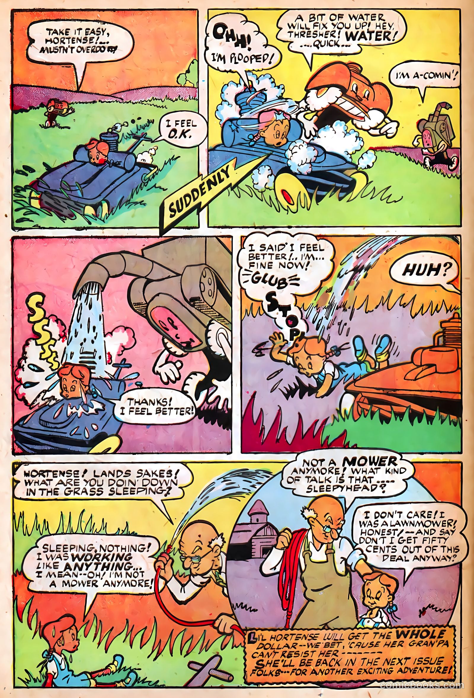 Jingle Jangle Comics #22 (1946) — page 40 of 53