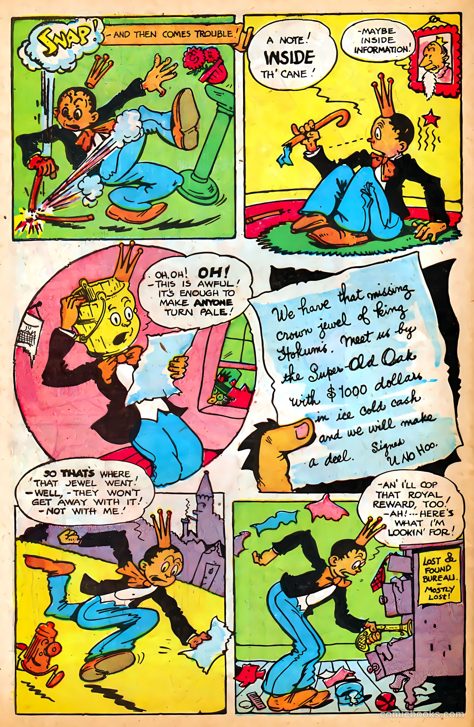 Jingle Jangle Comics #22 (1946) — page 42 of 53