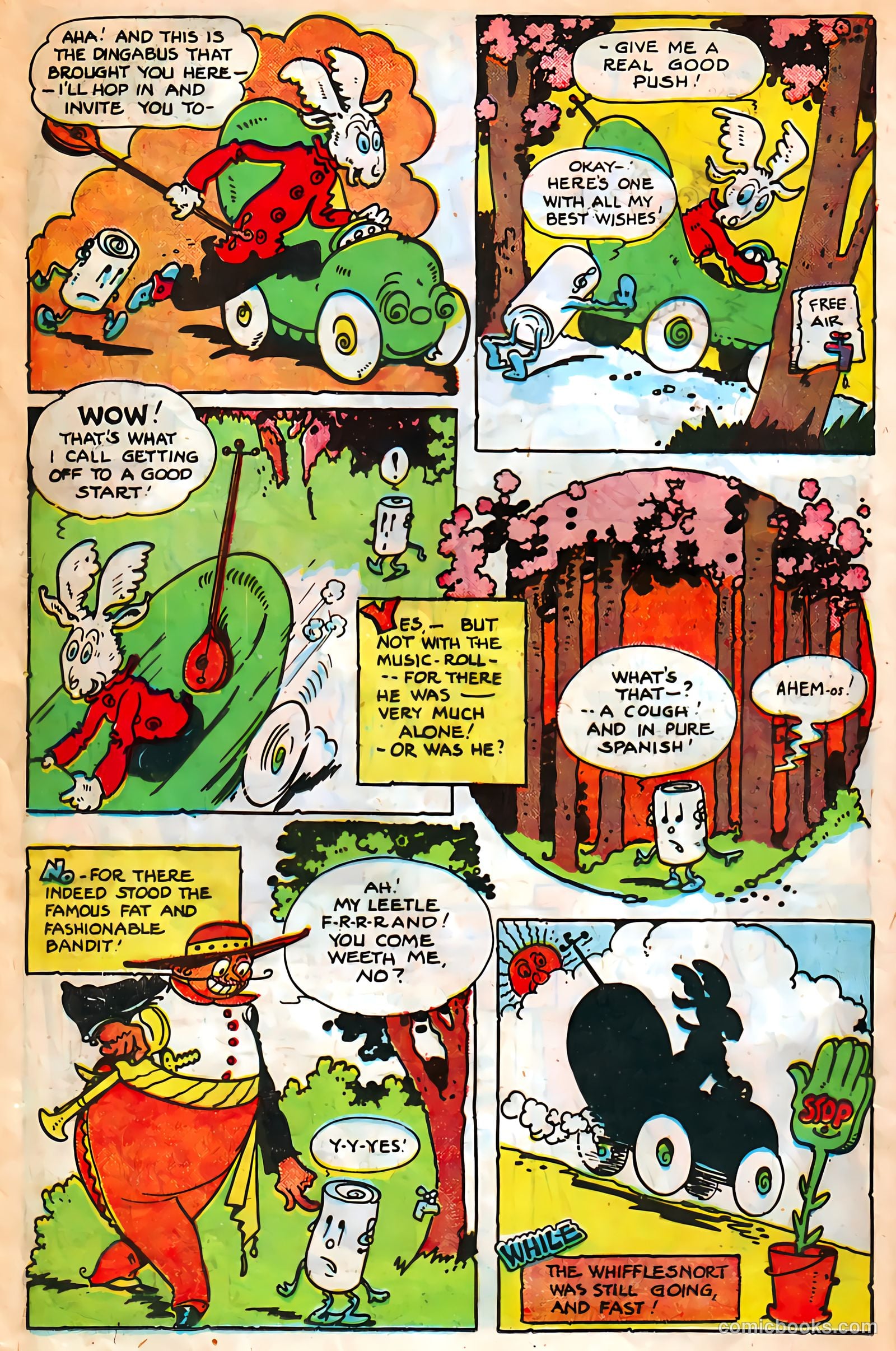 Jingle Jangle Comics #23 (1946) — page 18 of 52