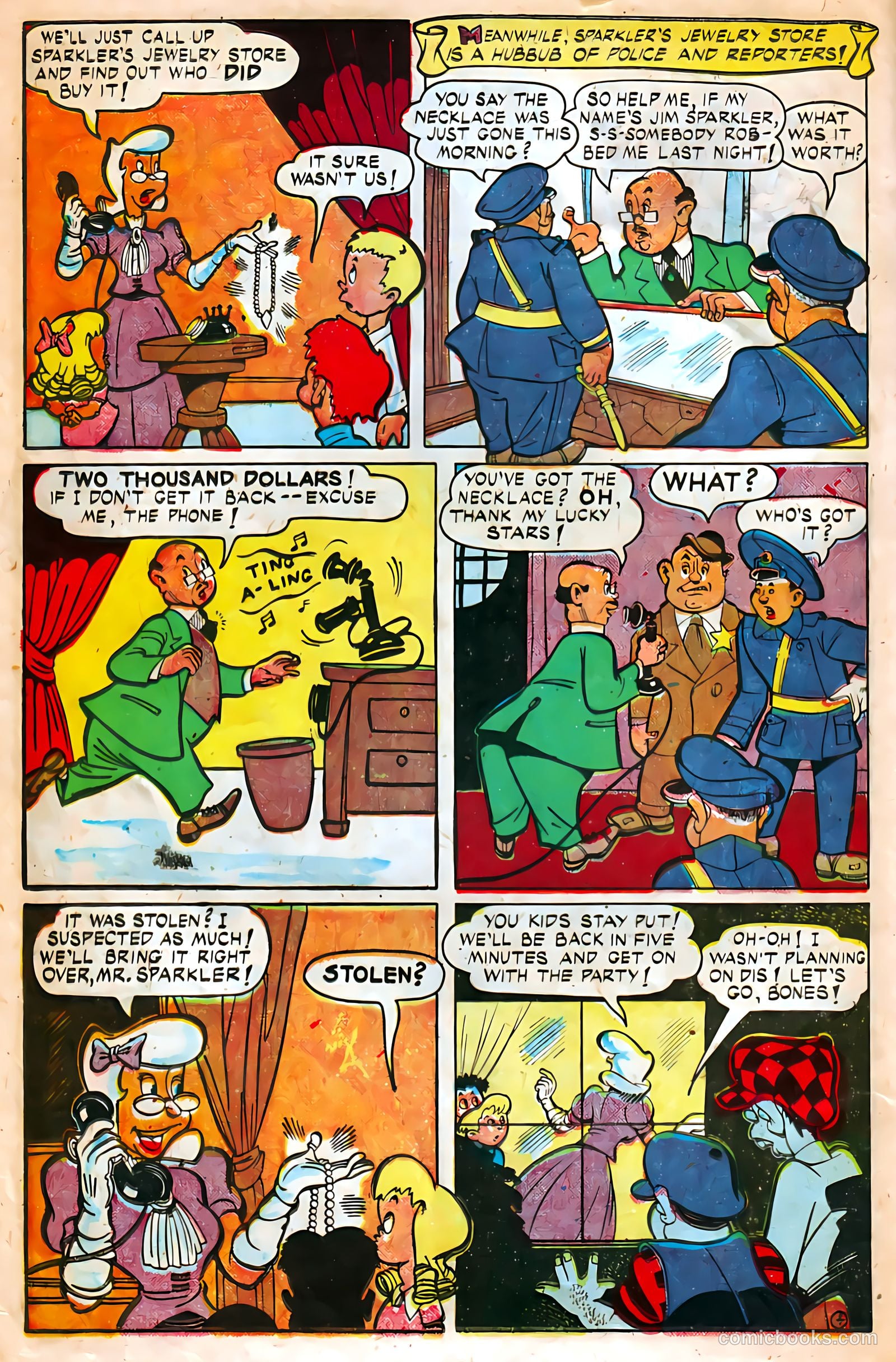 Jingle Jangle Comics #23 (1946) — page 32 of 52