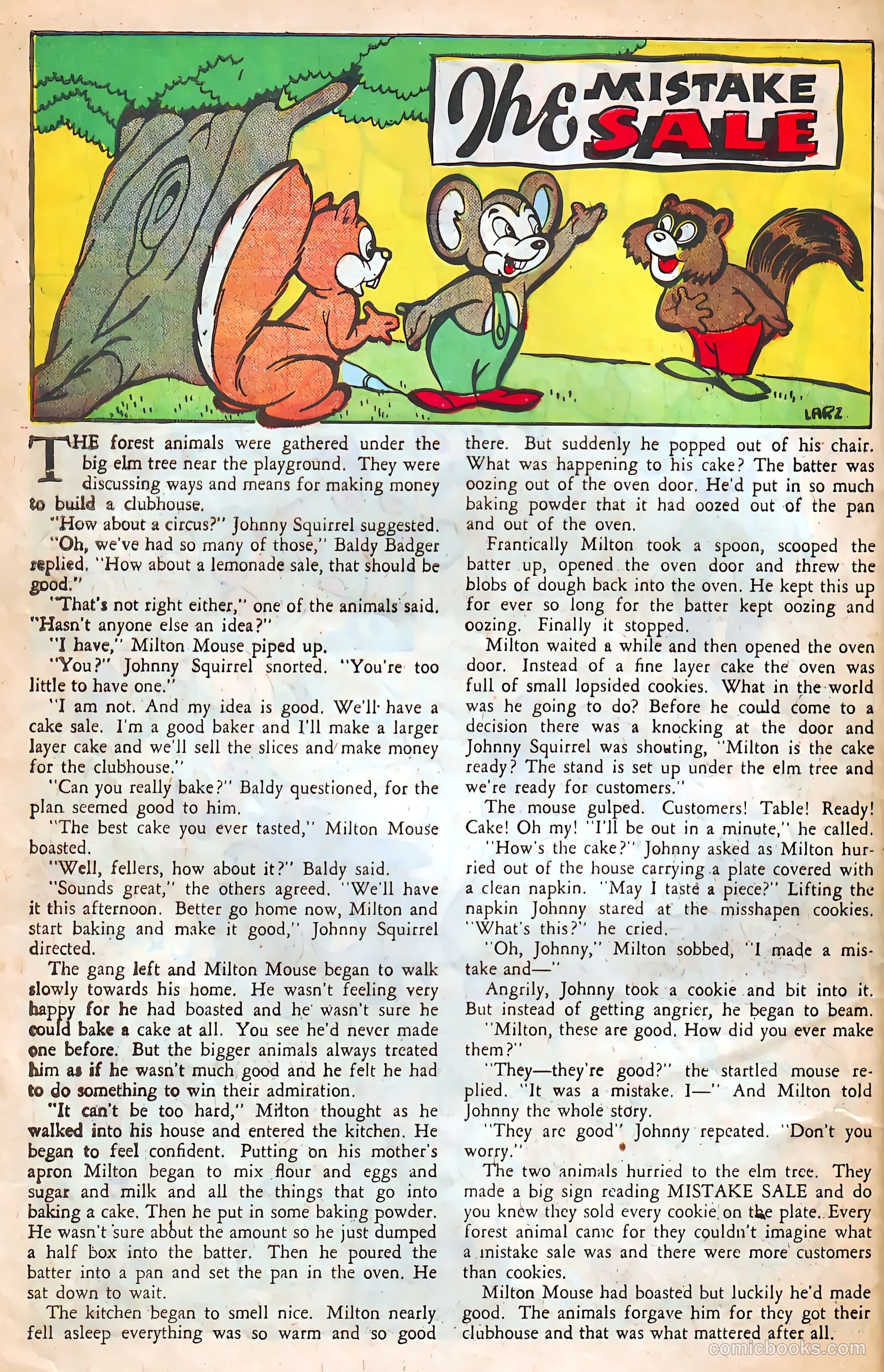 Jingle Jangle Comics #23 (1946) — page 48 of 52