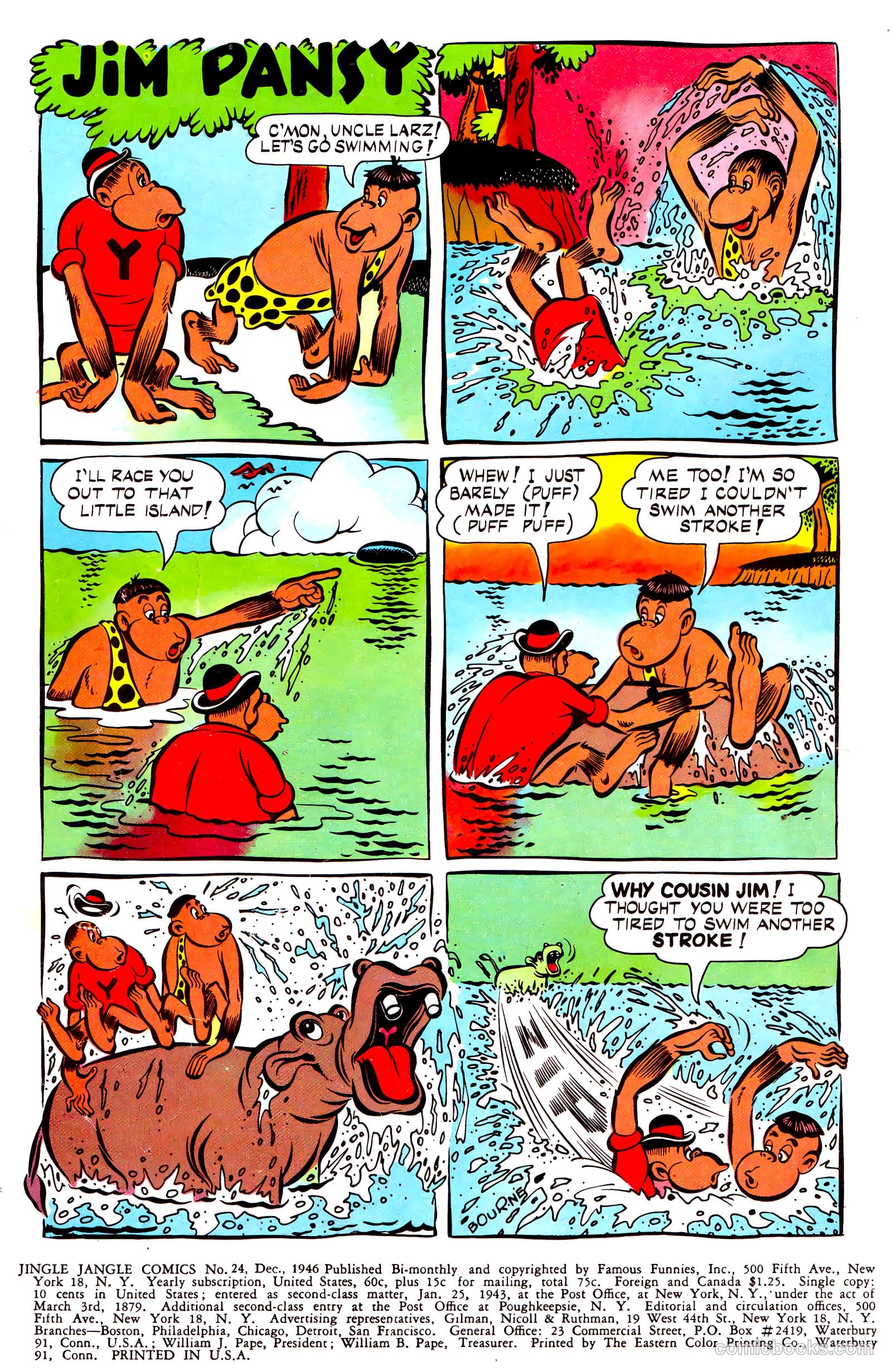 Jingle Jangle Comics #24 (1946) — page 2 of 53