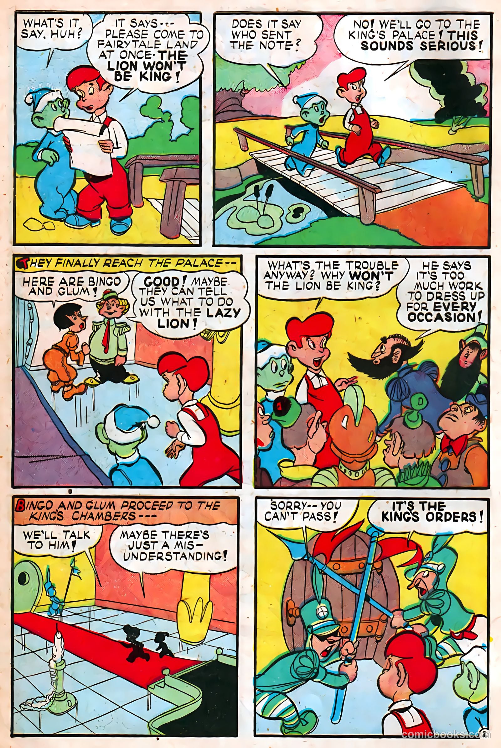 Jingle Jangle Comics #25 (1947) — page 4 of 52