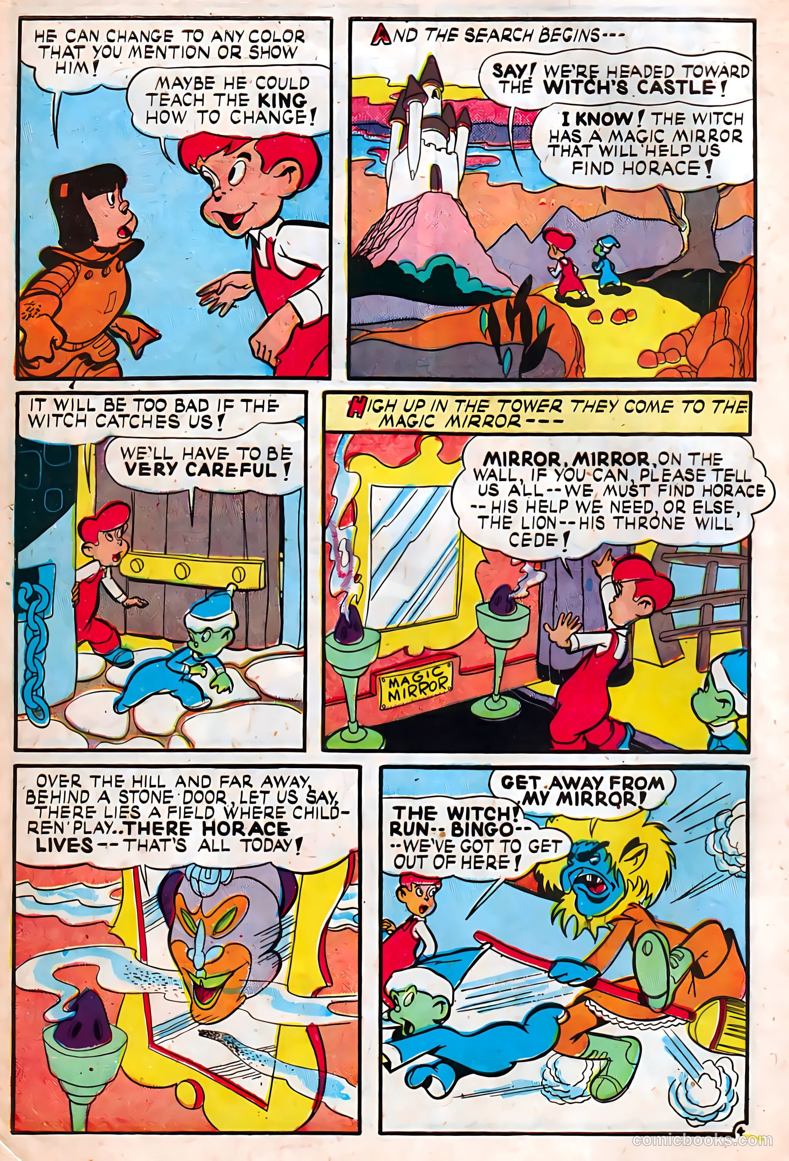 Jingle Jangle Comics #25 (1947) — page 6 of 52
