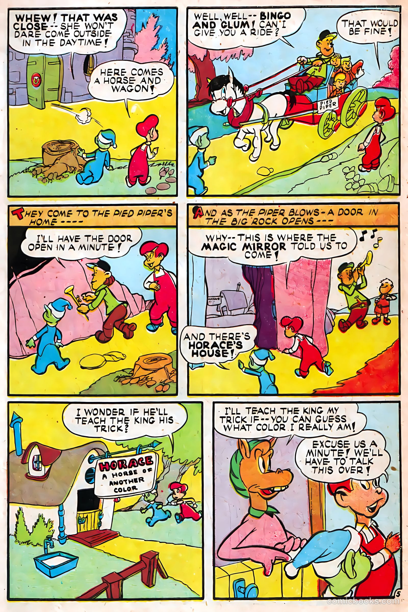 Jingle Jangle Comics #25 (1947) — page 7 of 52