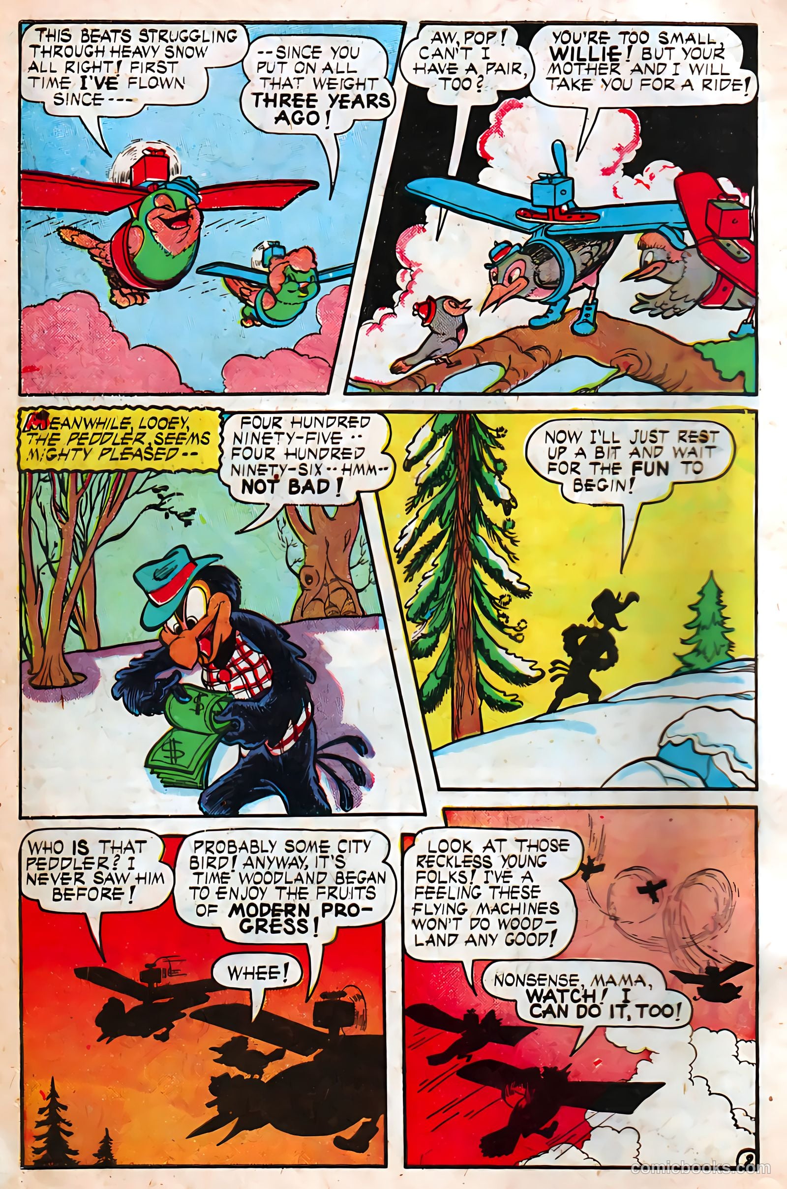 Jingle Jangle Comics #25 (1947) — page 10 of 52