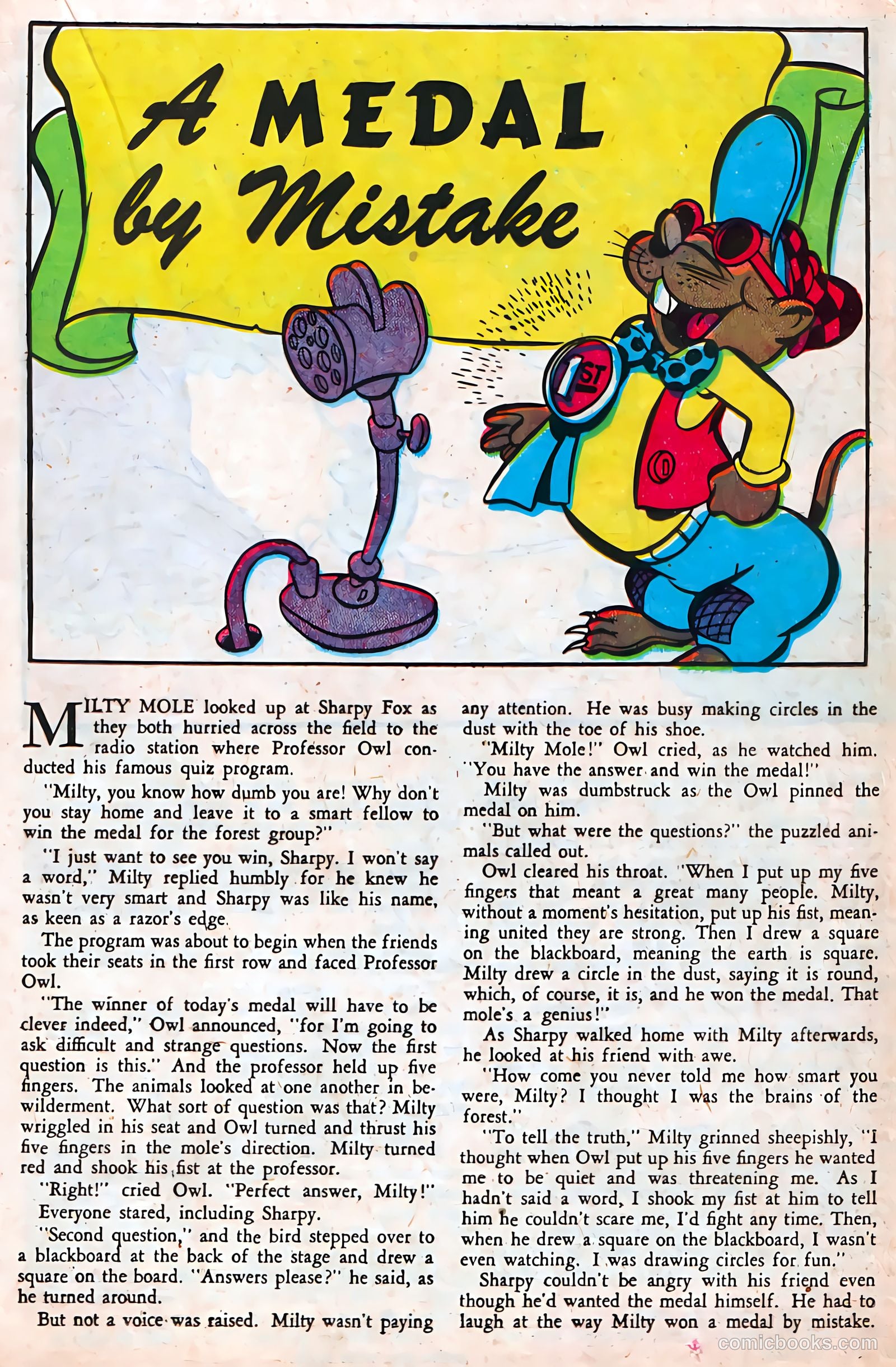 Jingle Jangle Comics #25 (1947) — page 23 of 52