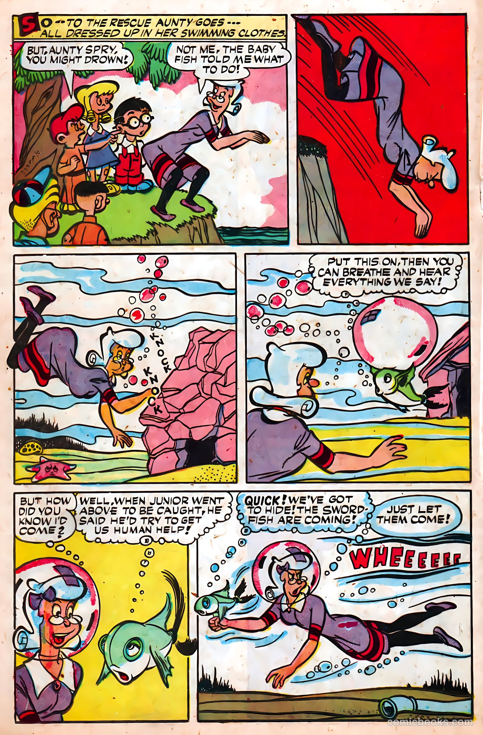 Jingle Jangle Comics #25 (1947) — page 28 of 52