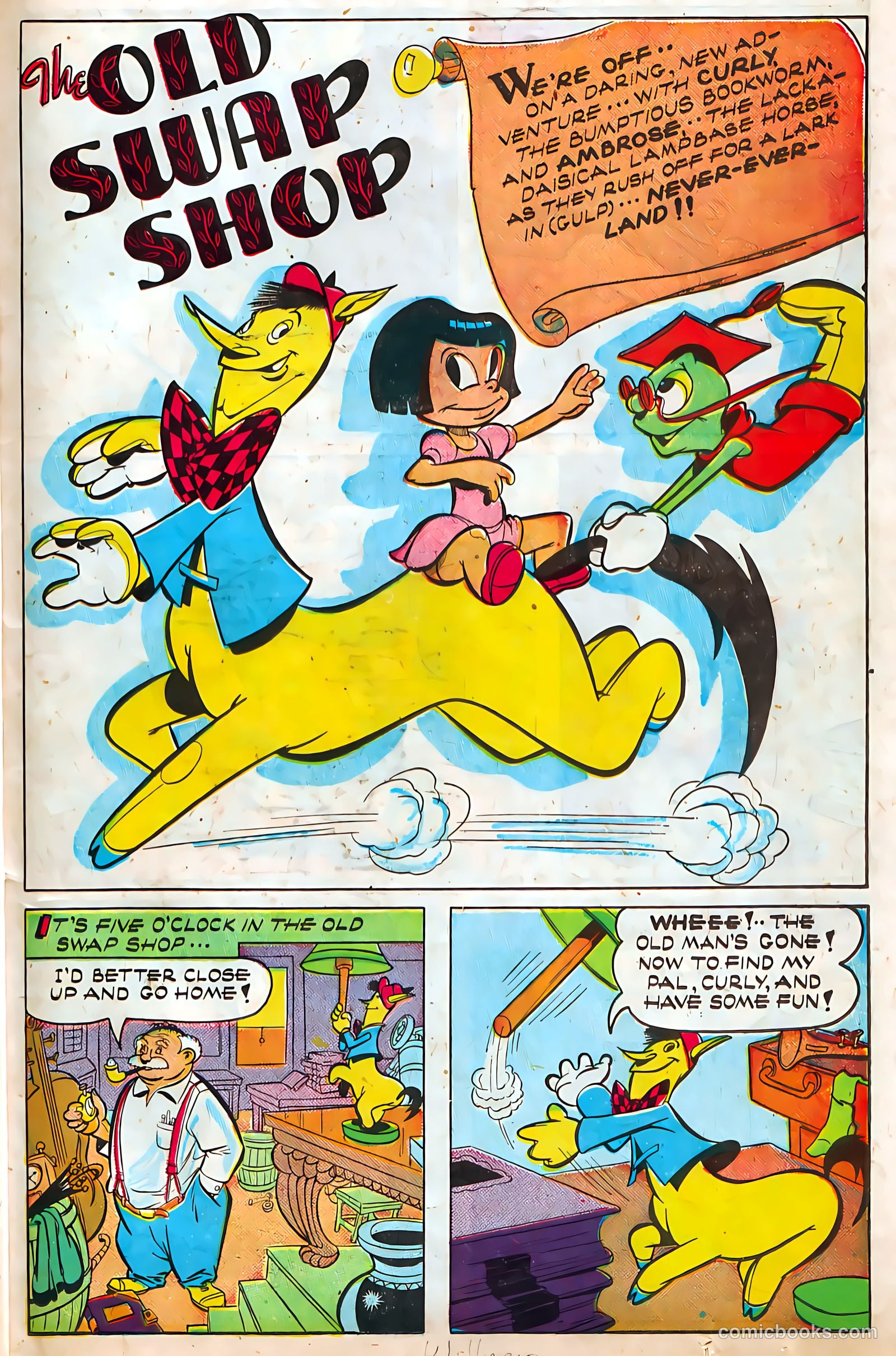 Jingle Jangle Comics #25 (1947) — page 33 of 52