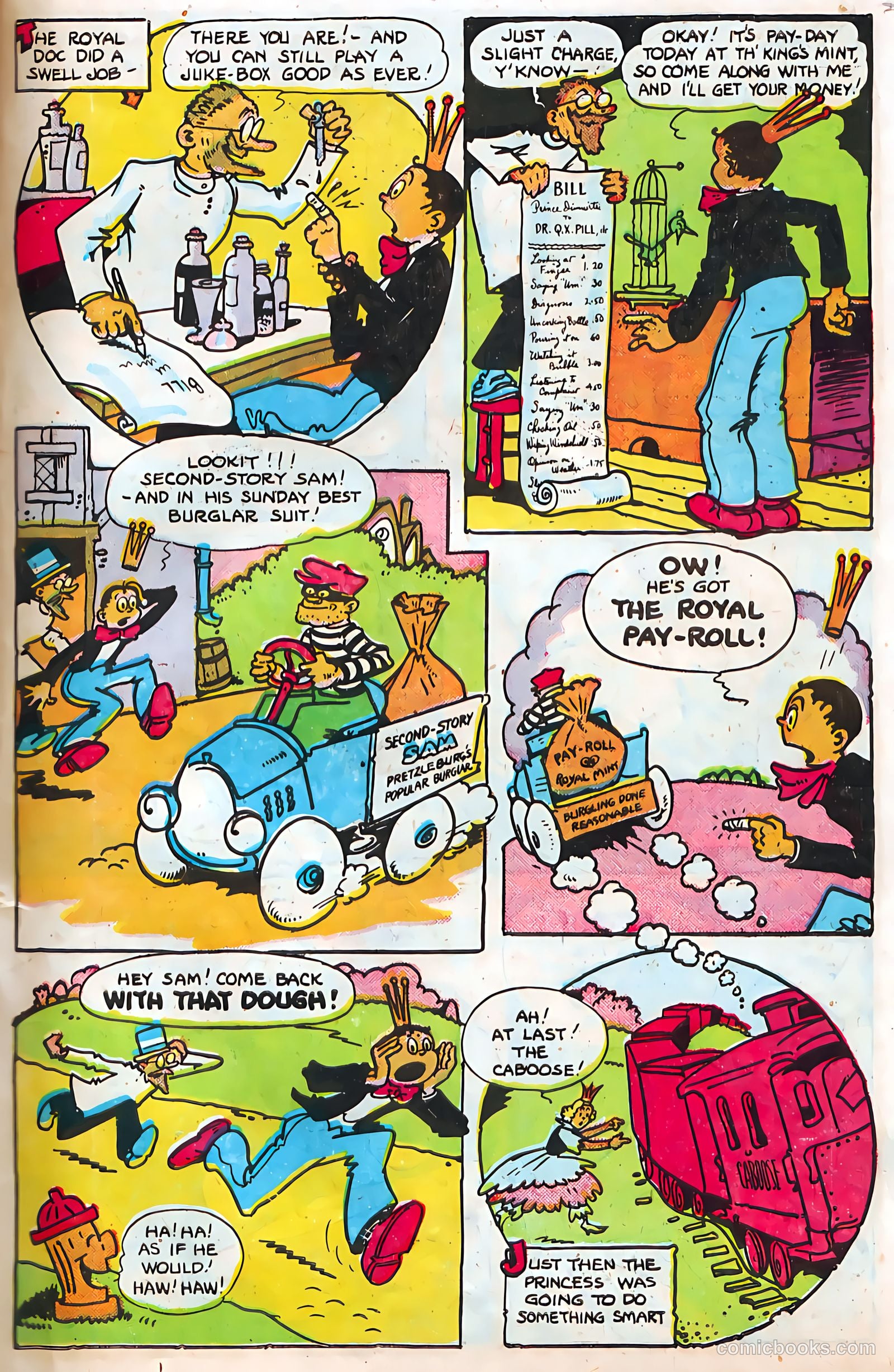 Jingle Jangle Comics #25 (1947) — page 45 of 52