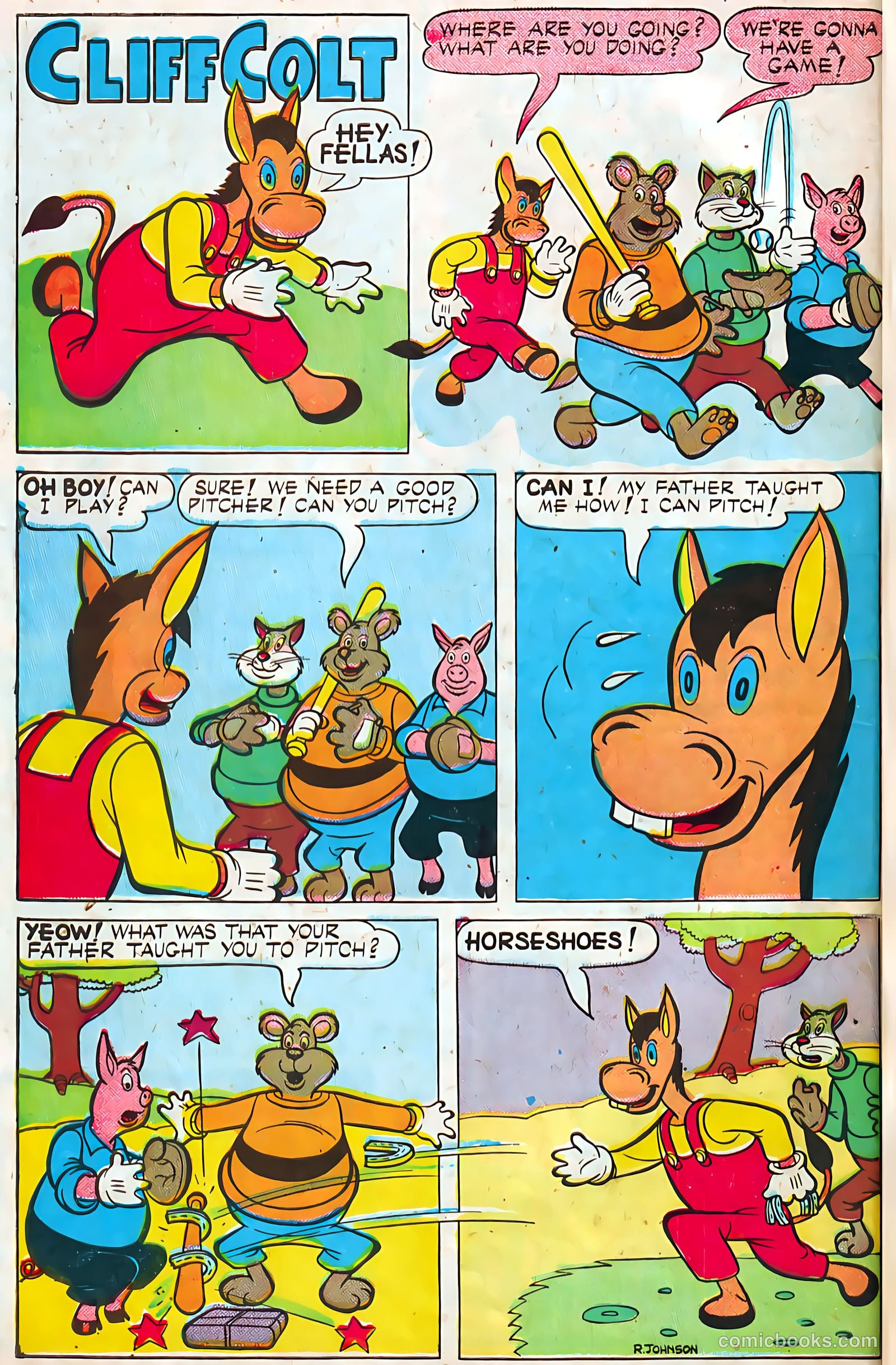 Jingle Jangle Comics #25 (1947) — page 50 of 52