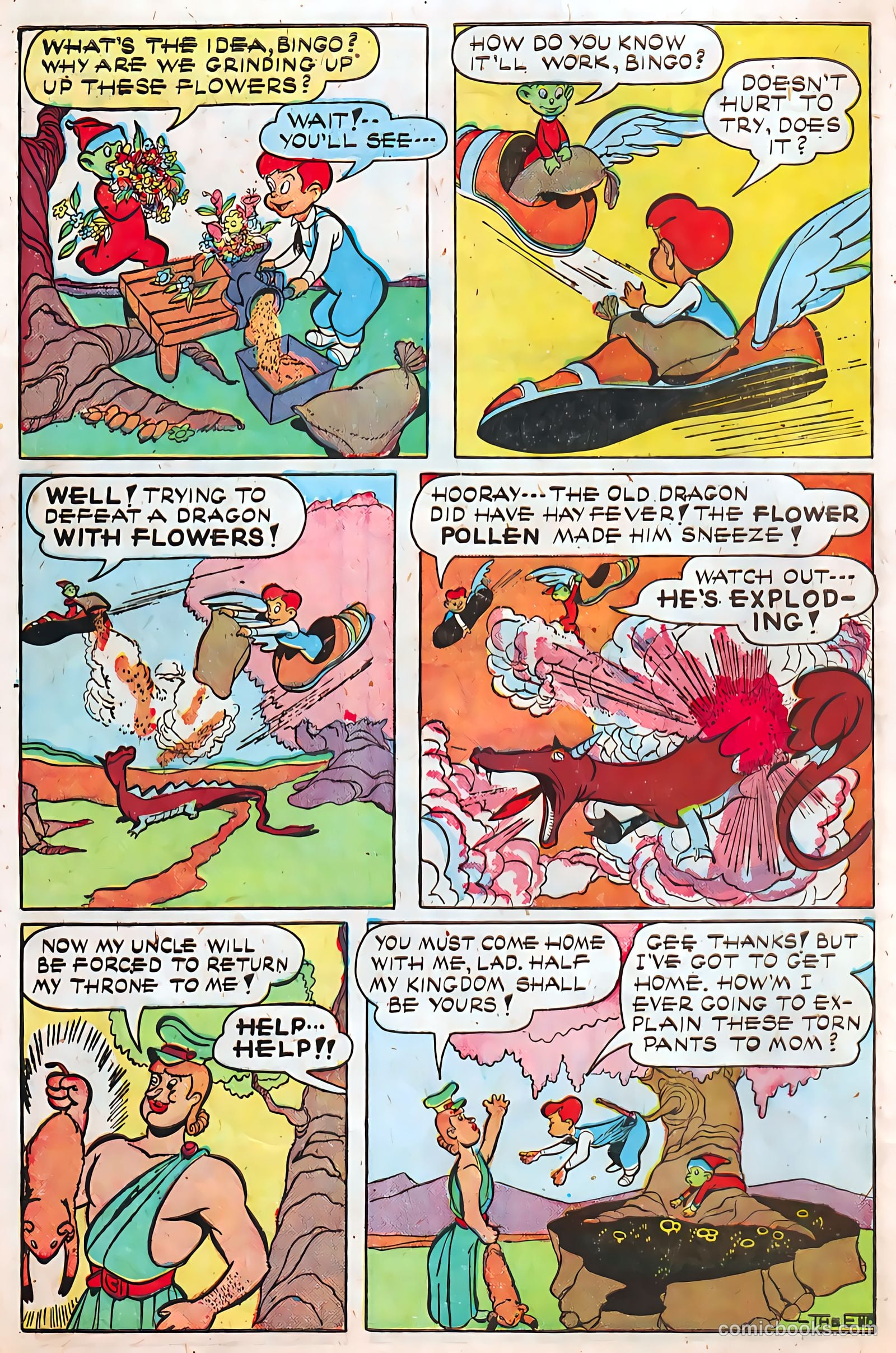 Jingle Jangle Comics #26 (1947) — page 8 of 53