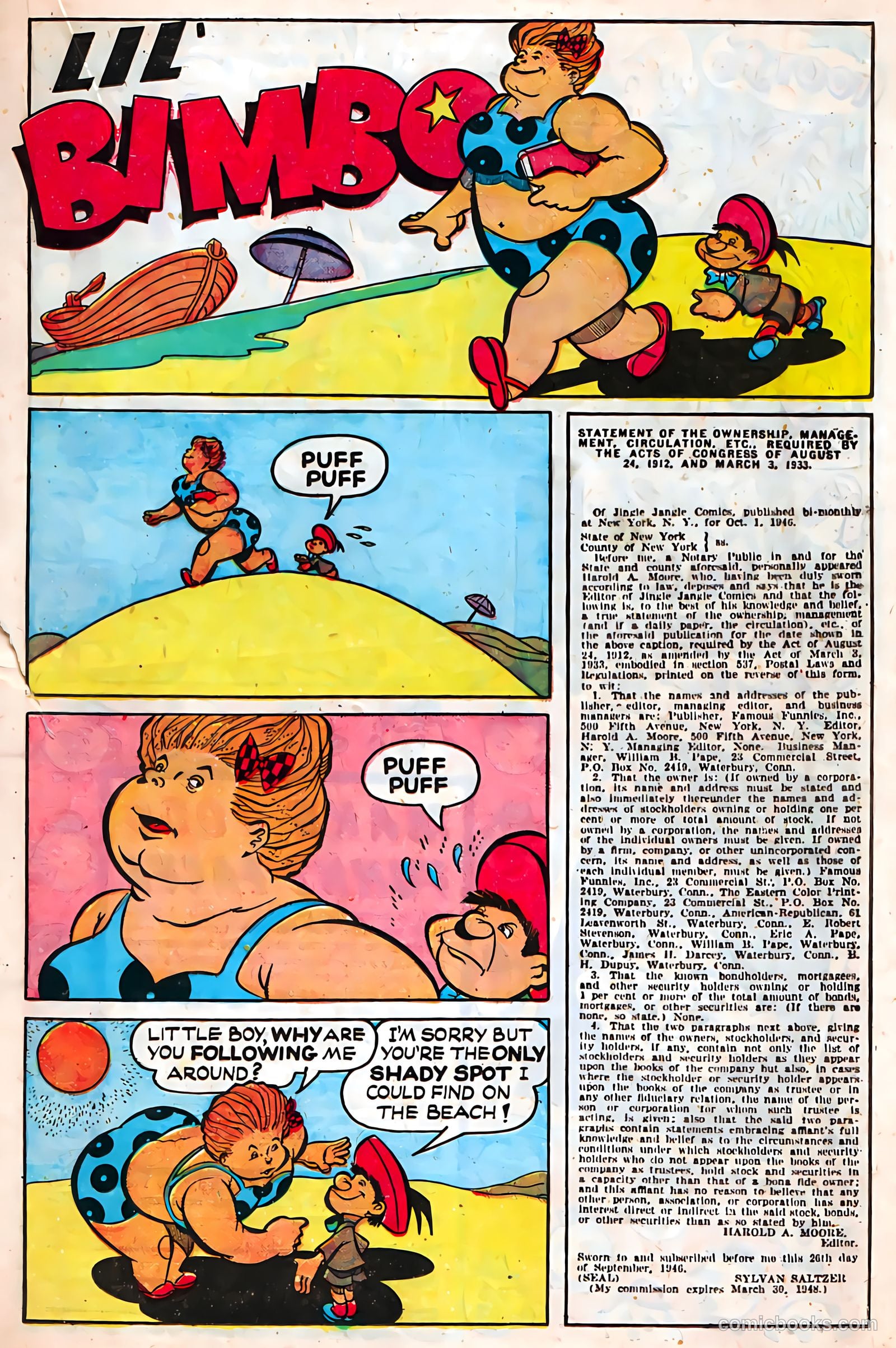 Jingle Jangle Comics #26 (1947) — page 27 of 53