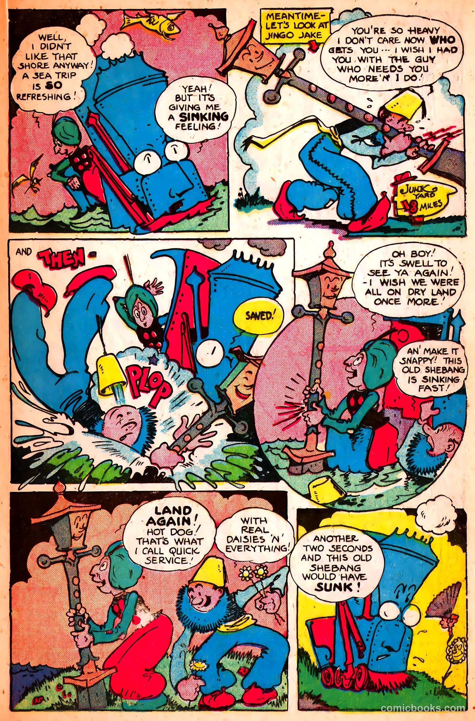 Jingle Jangle Comics #27 (1947) — page 19 of 53