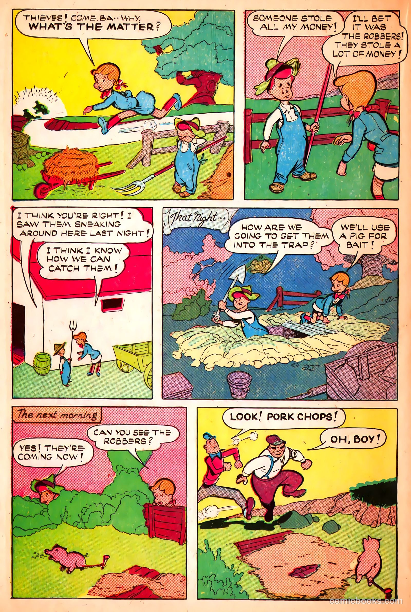 Jingle Jangle Comics #27 (1947) — page 32 of 53
