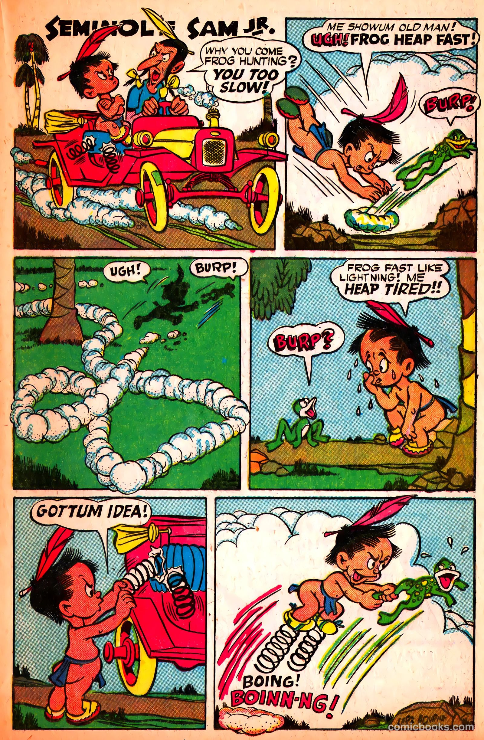 Jingle Jangle Comics #27 (1947) — page 35 of 53