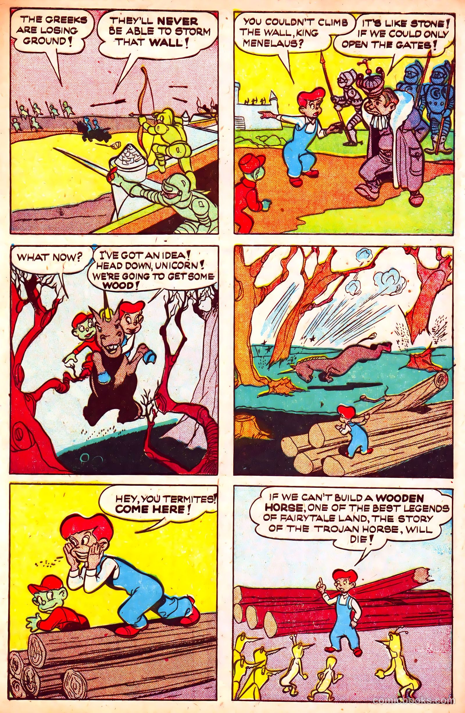 Jingle Jangle Comics #28 (1947) — page 7 of 53