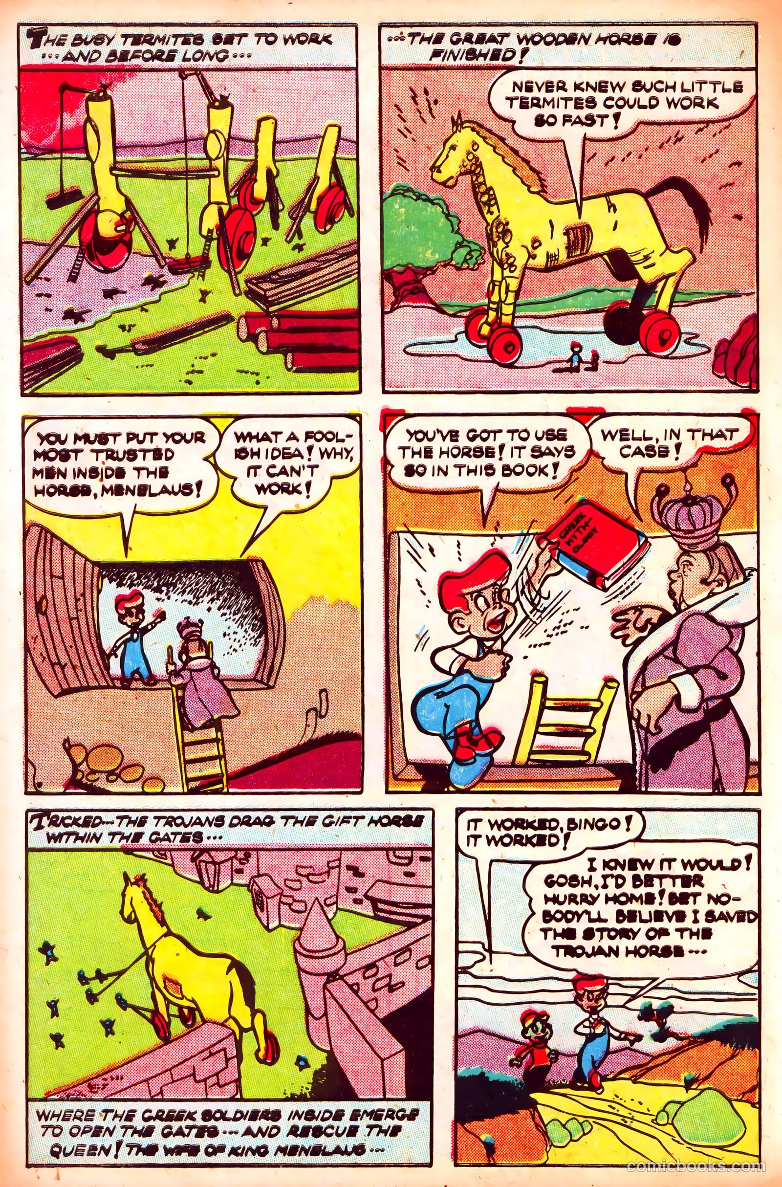Jingle Jangle Comics #28 (1947) — page 8 of 53