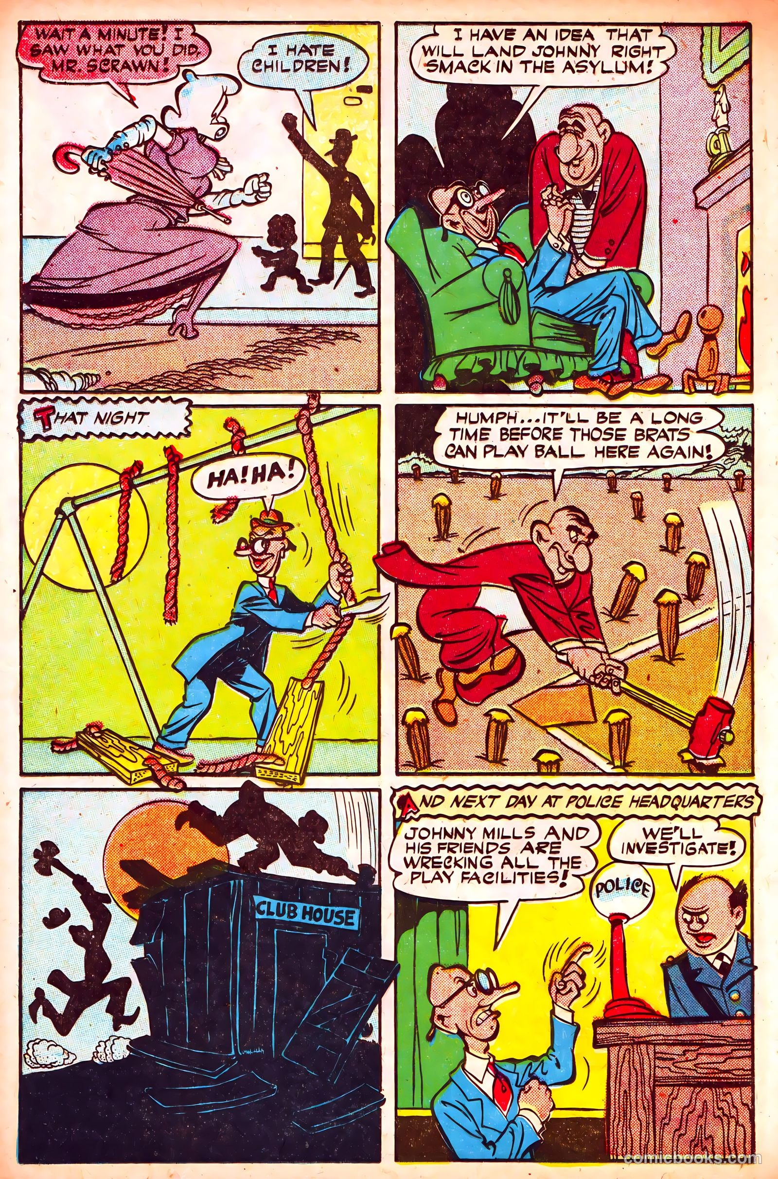 Jingle Jangle Comics #28 (1947) — page 22 of 53