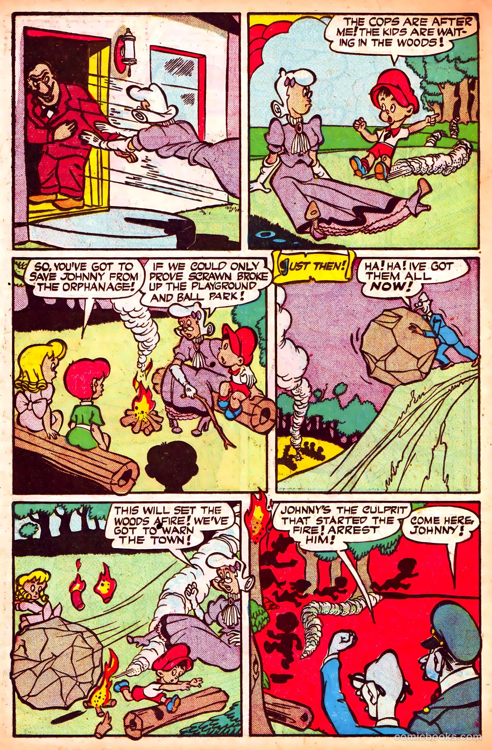 Jingle Jangle Comics #28 (1947) — page 24 of 53