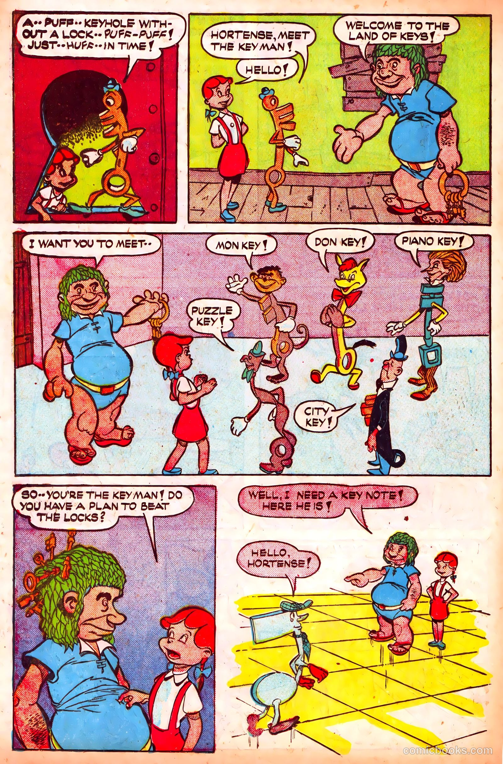 Jingle Jangle Comics #28 (1947) — page 34 of 53