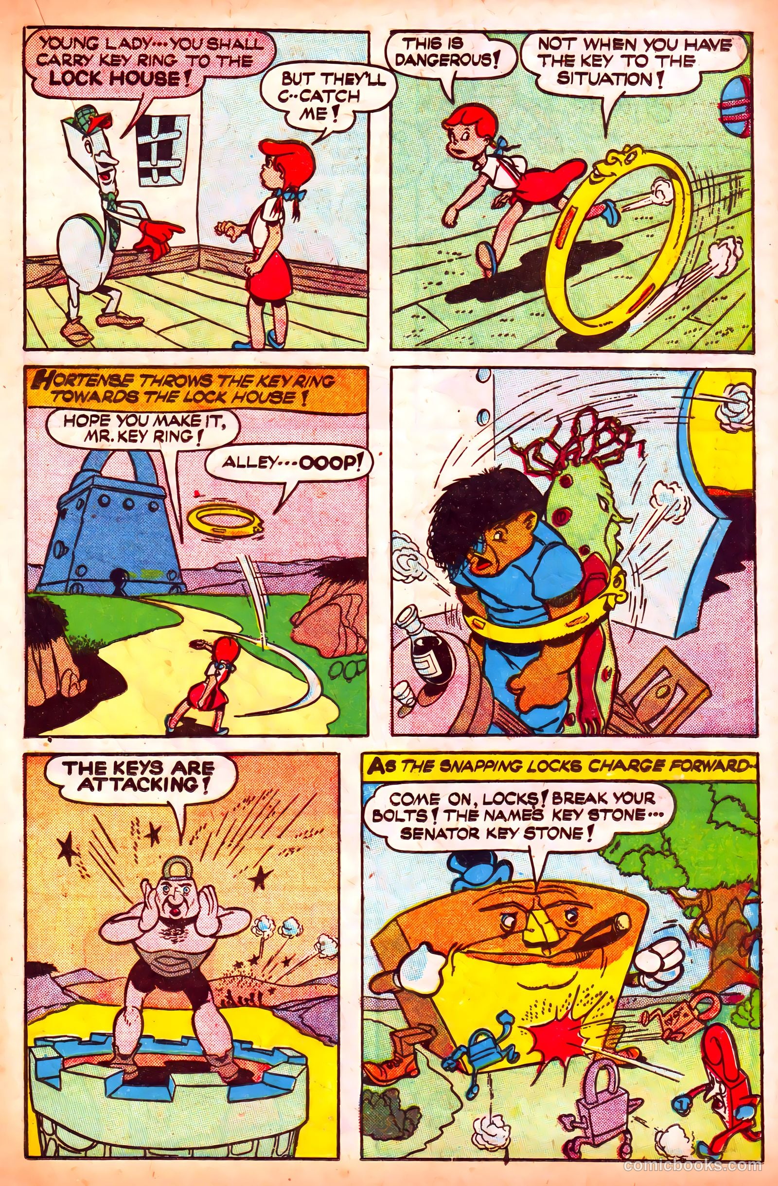 Jingle Jangle Comics #28 (1947) — page 35 of 53