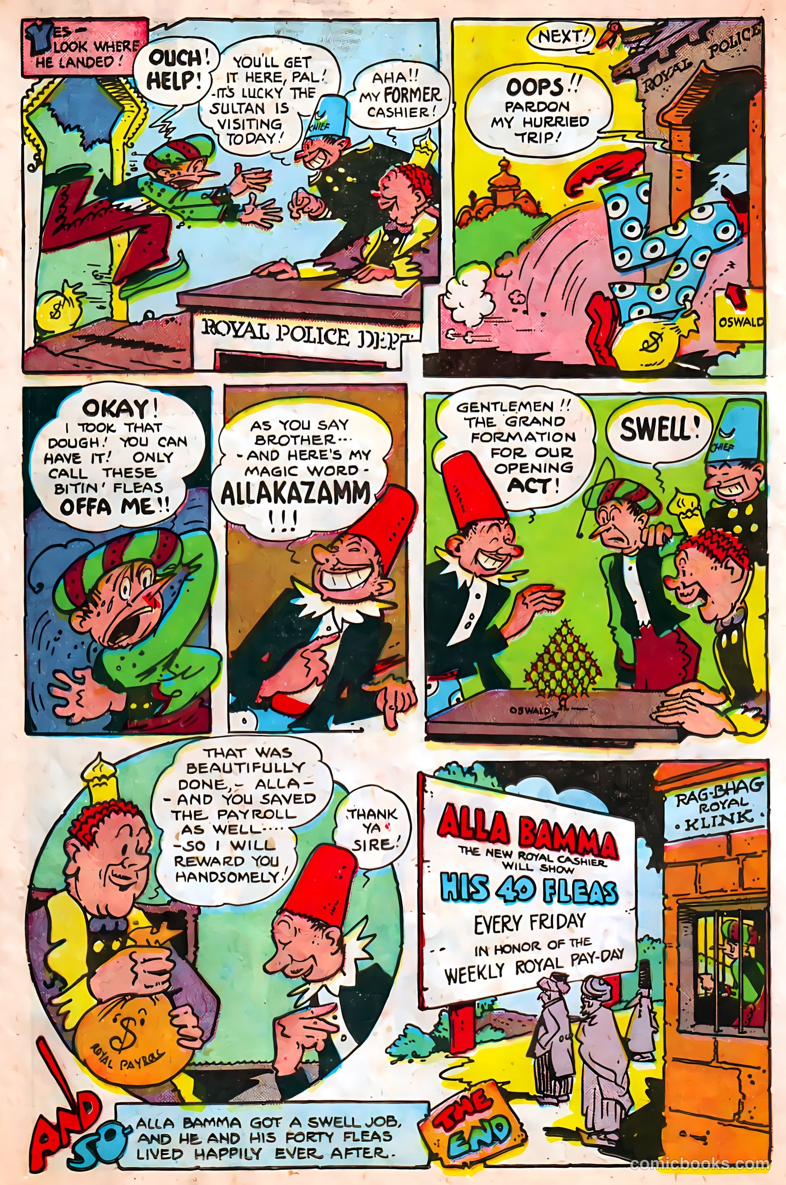 Jingle Jangle Comics #29 (1947) — page 21 of 53