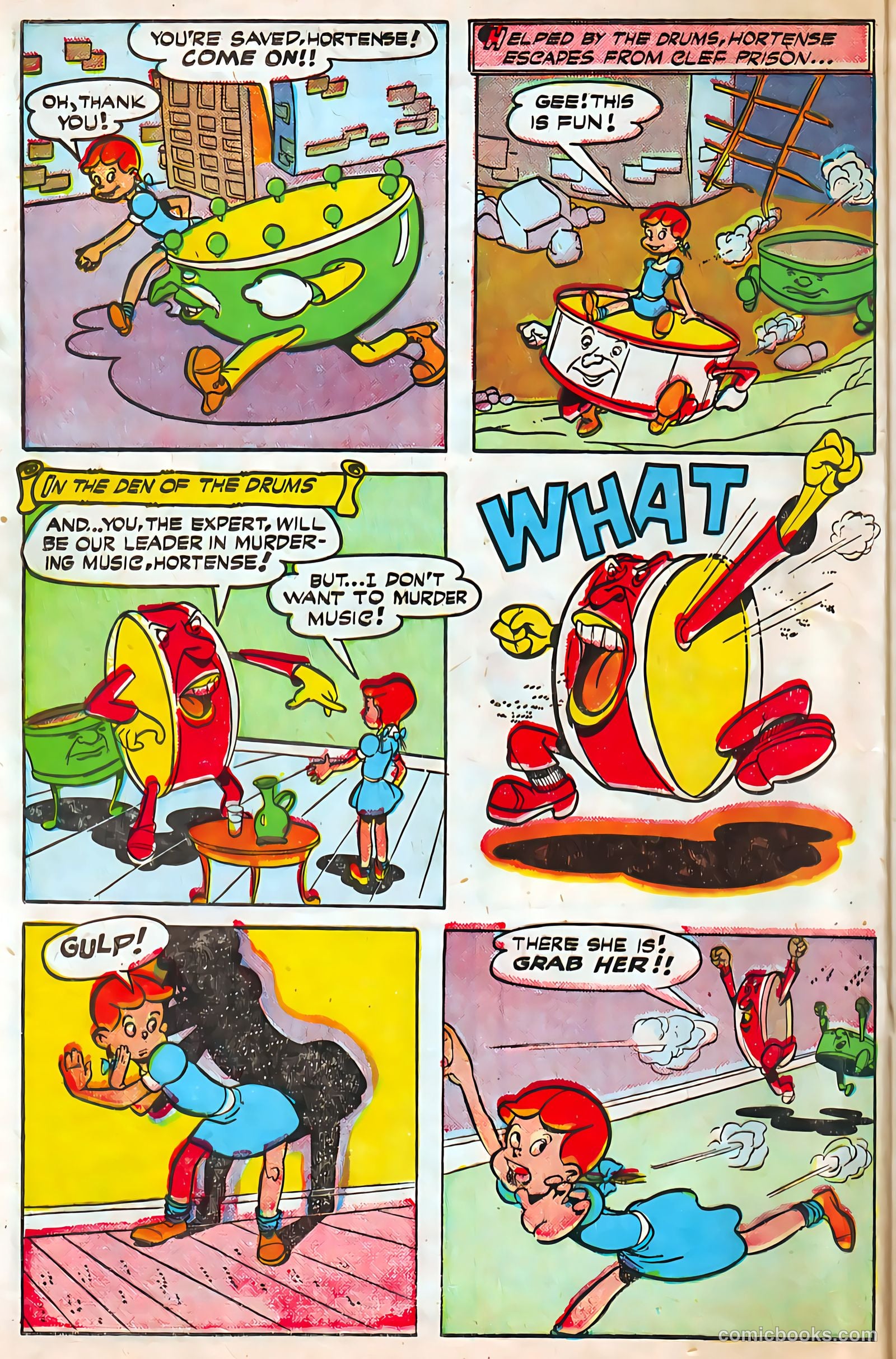 Jingle Jangle Comics #29 (1947) — page 35 of 53