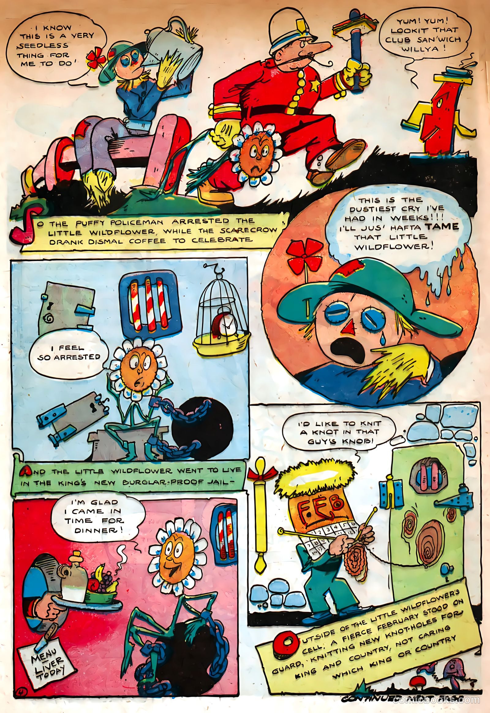 Jingle Jangle Comics #3 (1943) — page 6 of 68