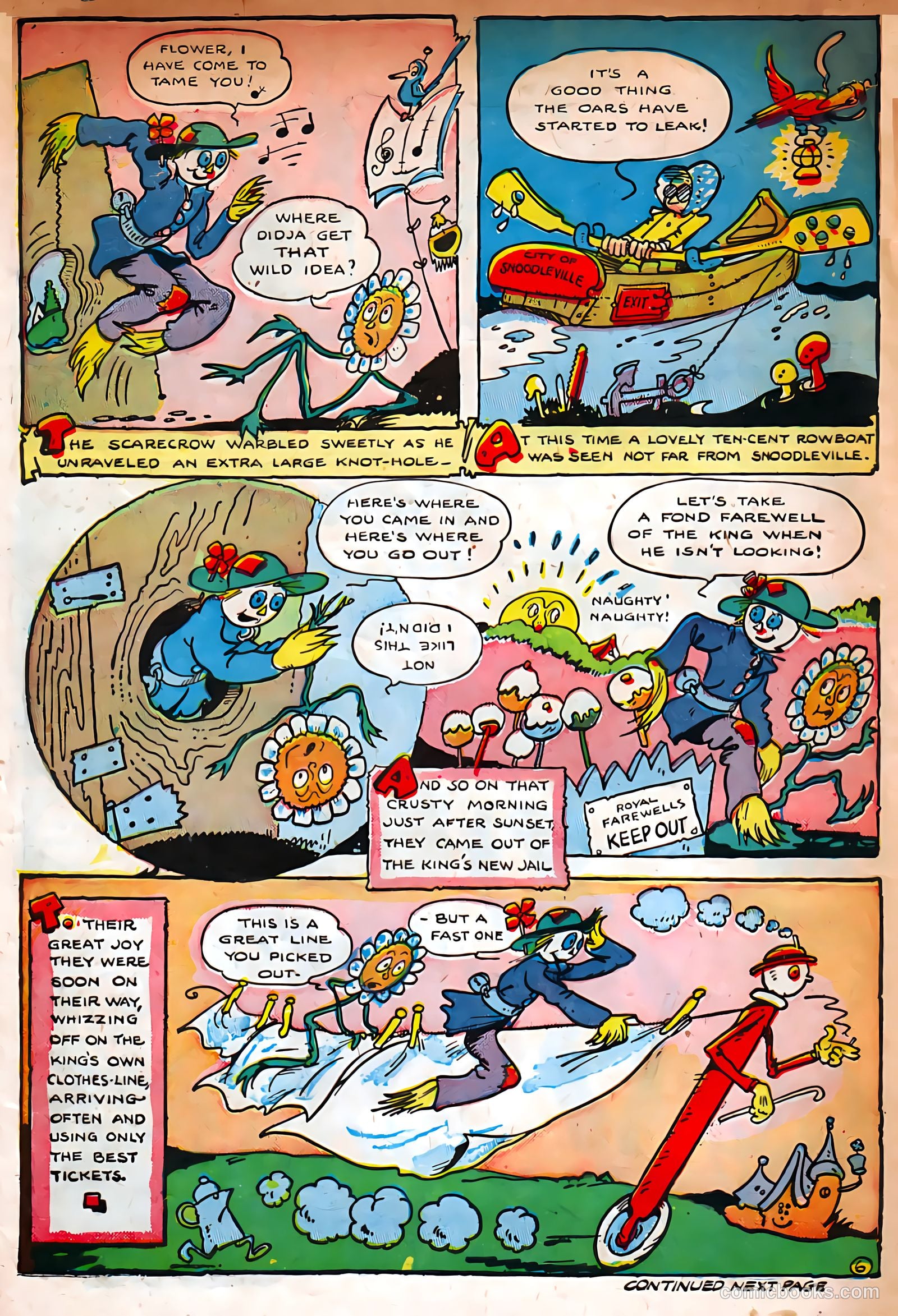 Jingle Jangle Comics #3 (1943) — page 8 of 68