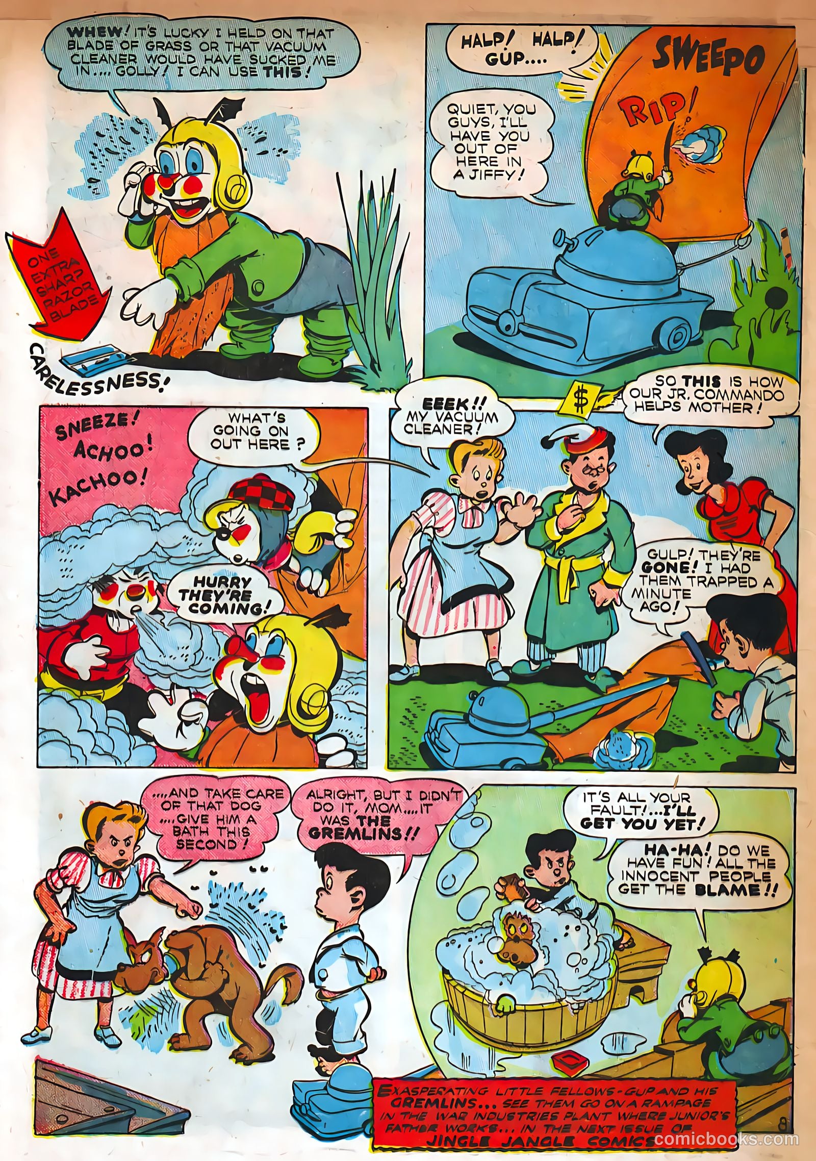 Jingle Jangle Comics #3 (1943) — page 20 of 68