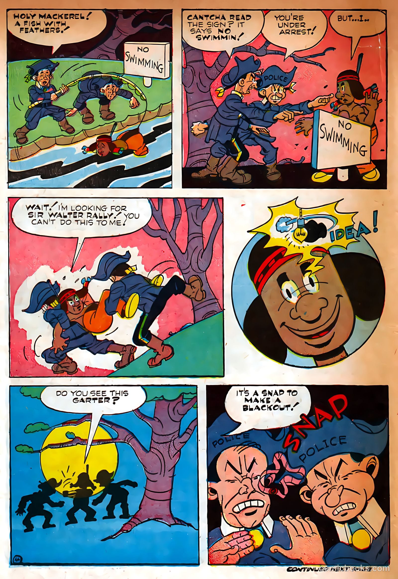 Jingle Jangle Comics #3 (1943) — page 24 of 68