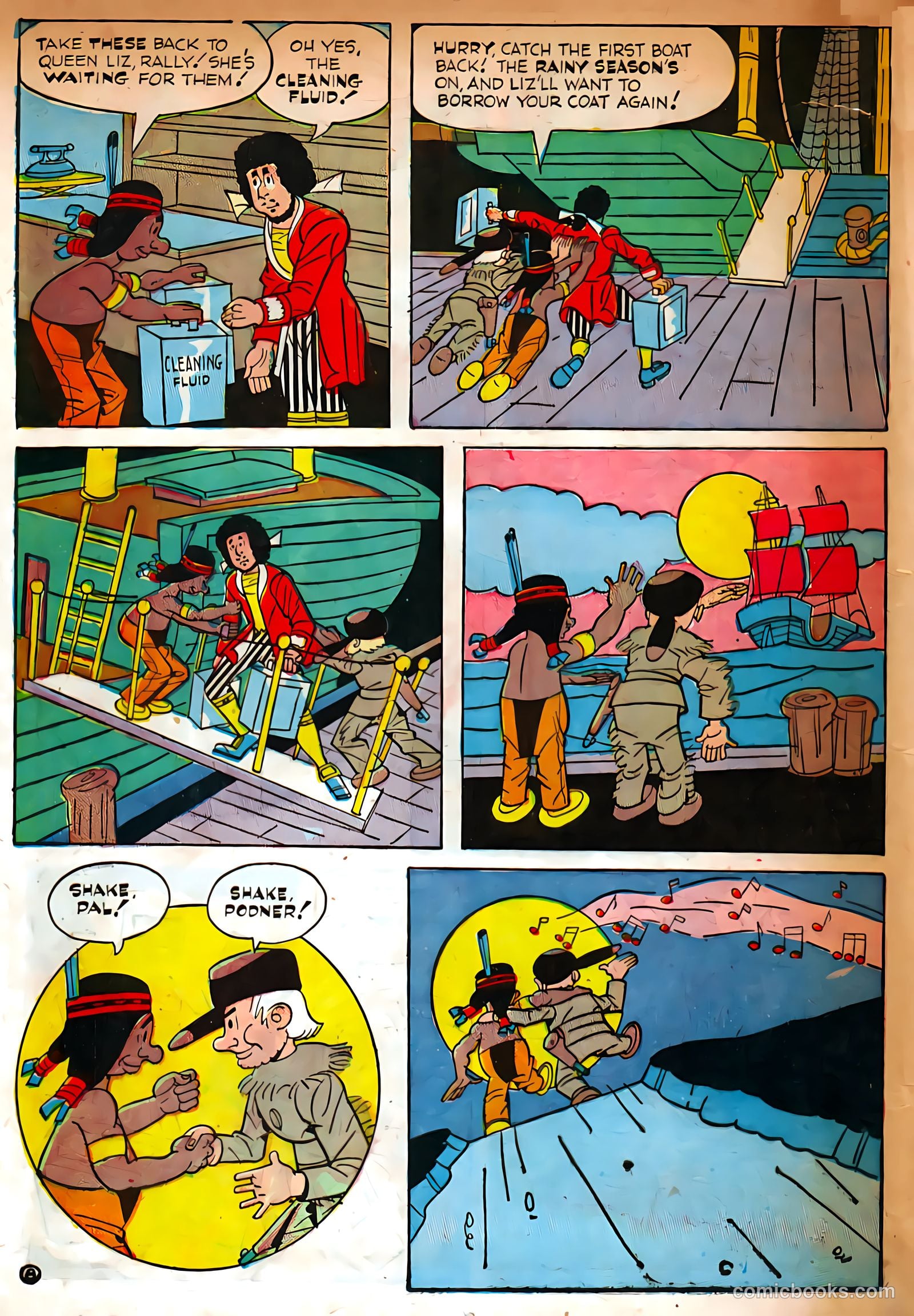 Jingle Jangle Comics #3 (1943) — page 28 of 68