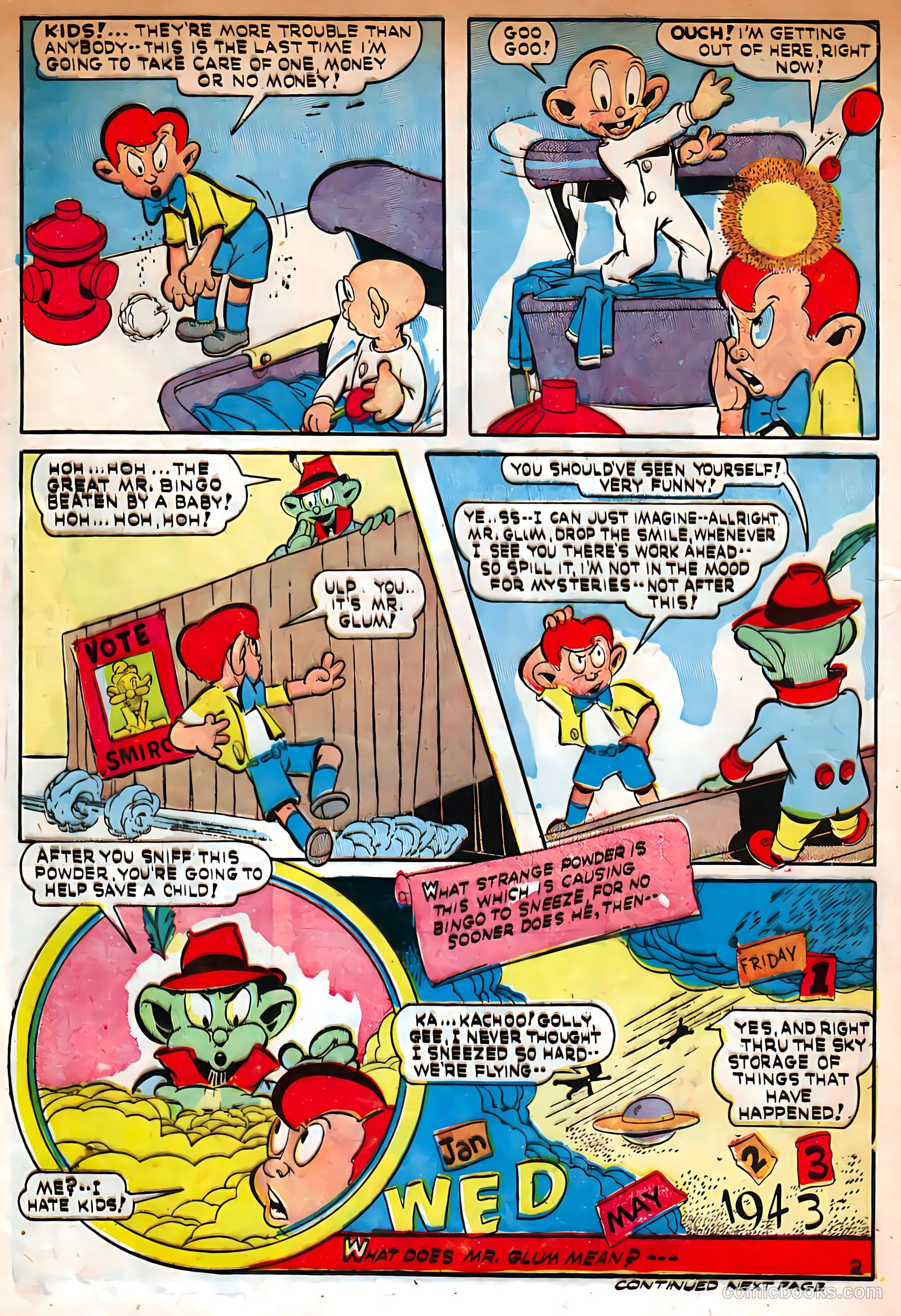 Jingle Jangle Comics #3 (1943) — page 30 of 68