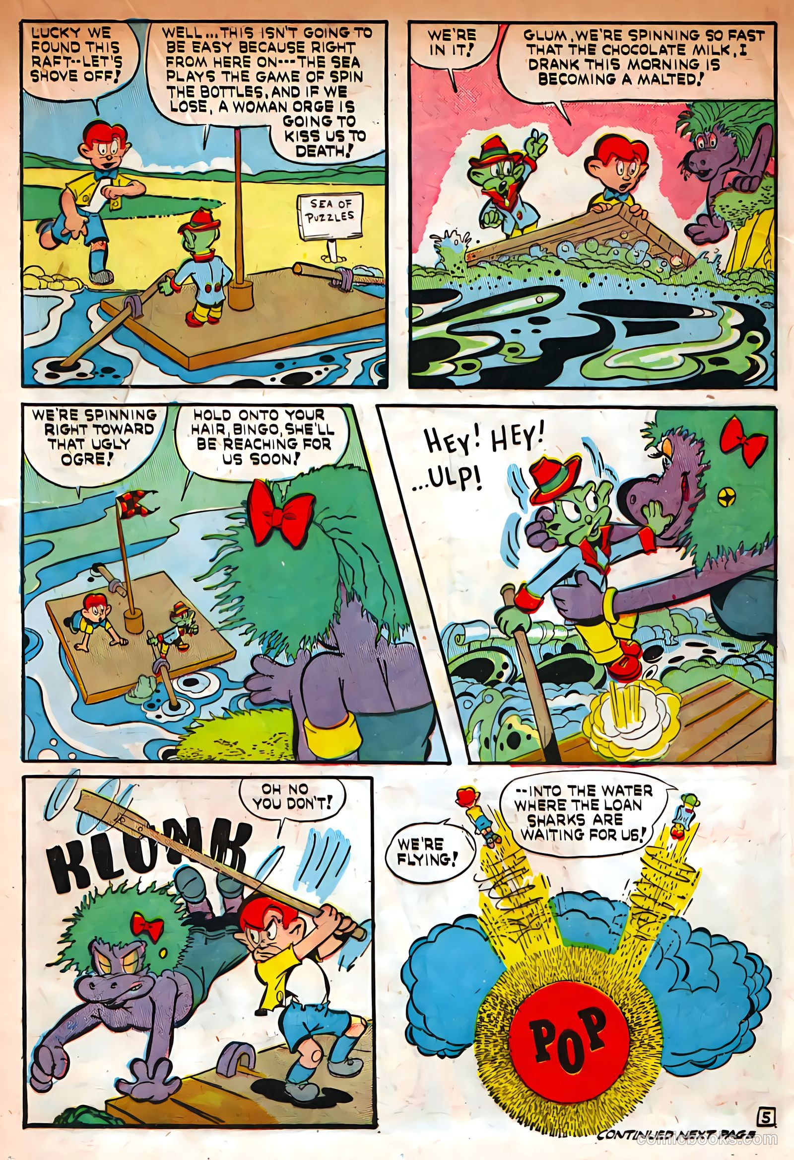 Jingle Jangle Comics #3 (1943) — page 33 of 68