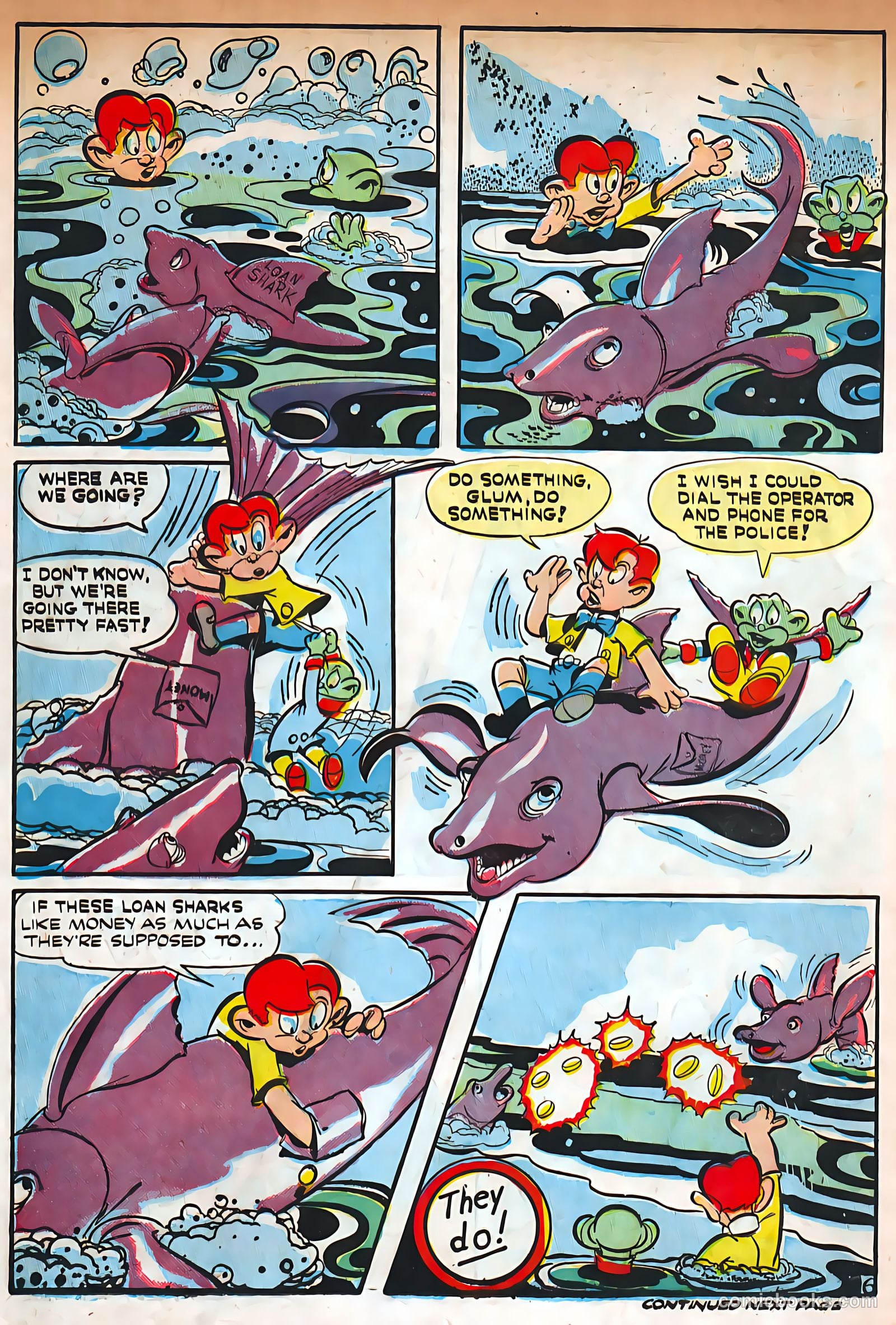 Jingle Jangle Comics #3 (1943) — page 34 of 68