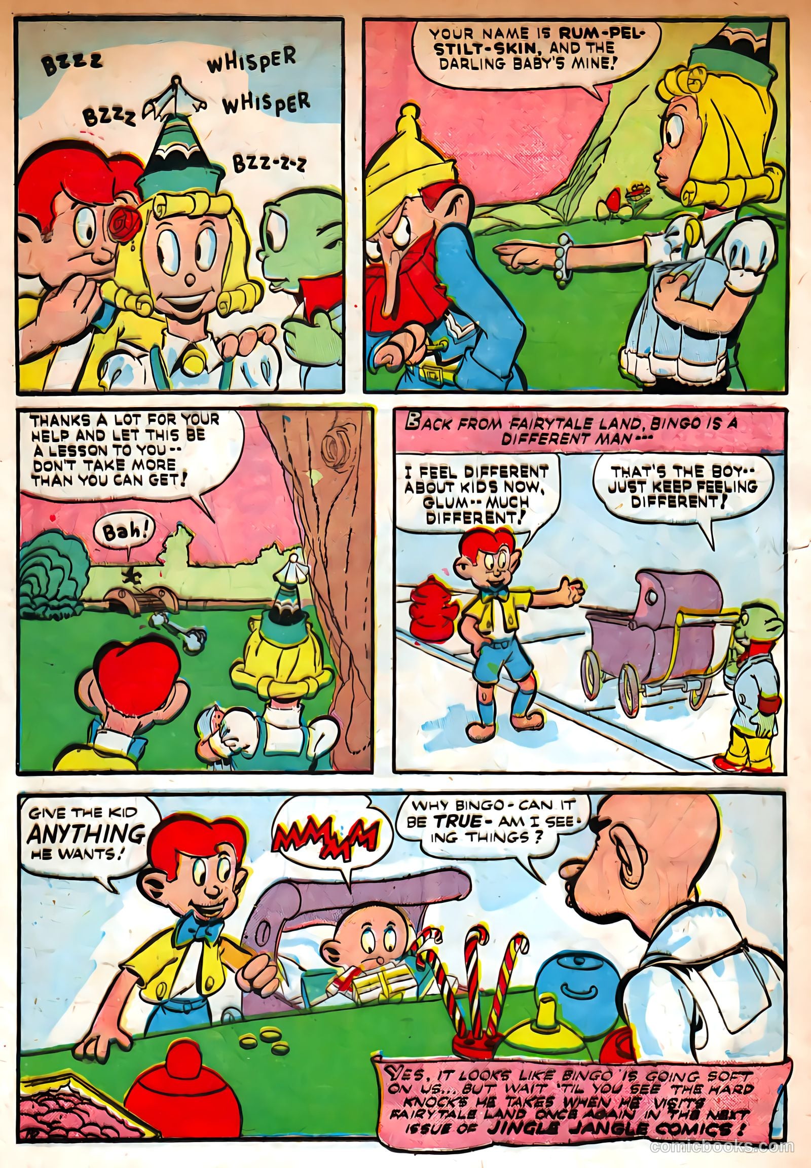Jingle Jangle Comics #3 (1943) — page 38 of 68