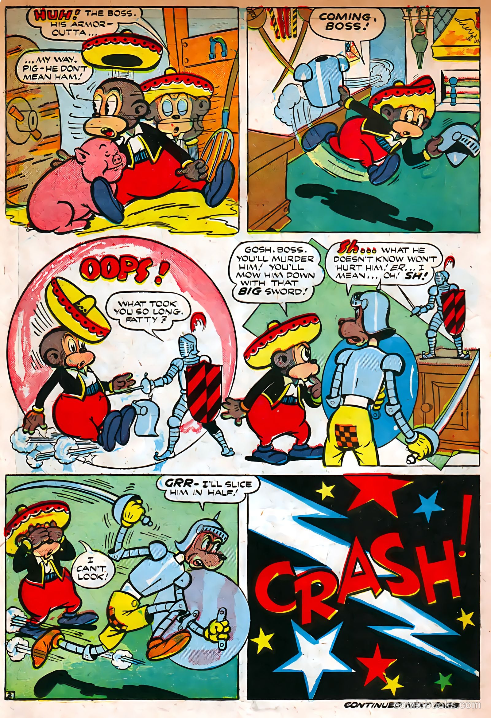 Jingle Jangle Comics #3 (1943) — page 40 of 68