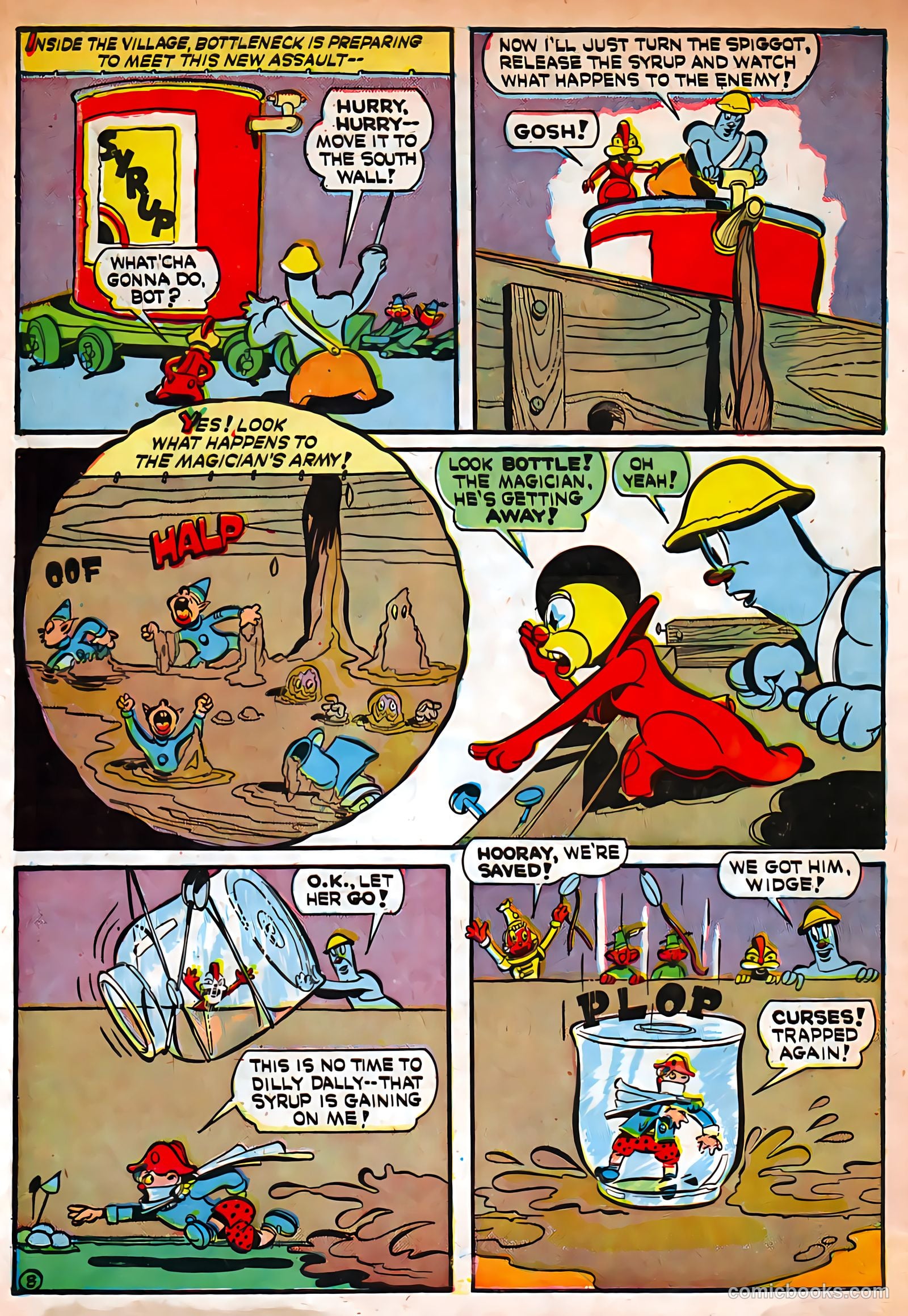 Jingle Jangle Comics #3 (1943) — page 56 of 68