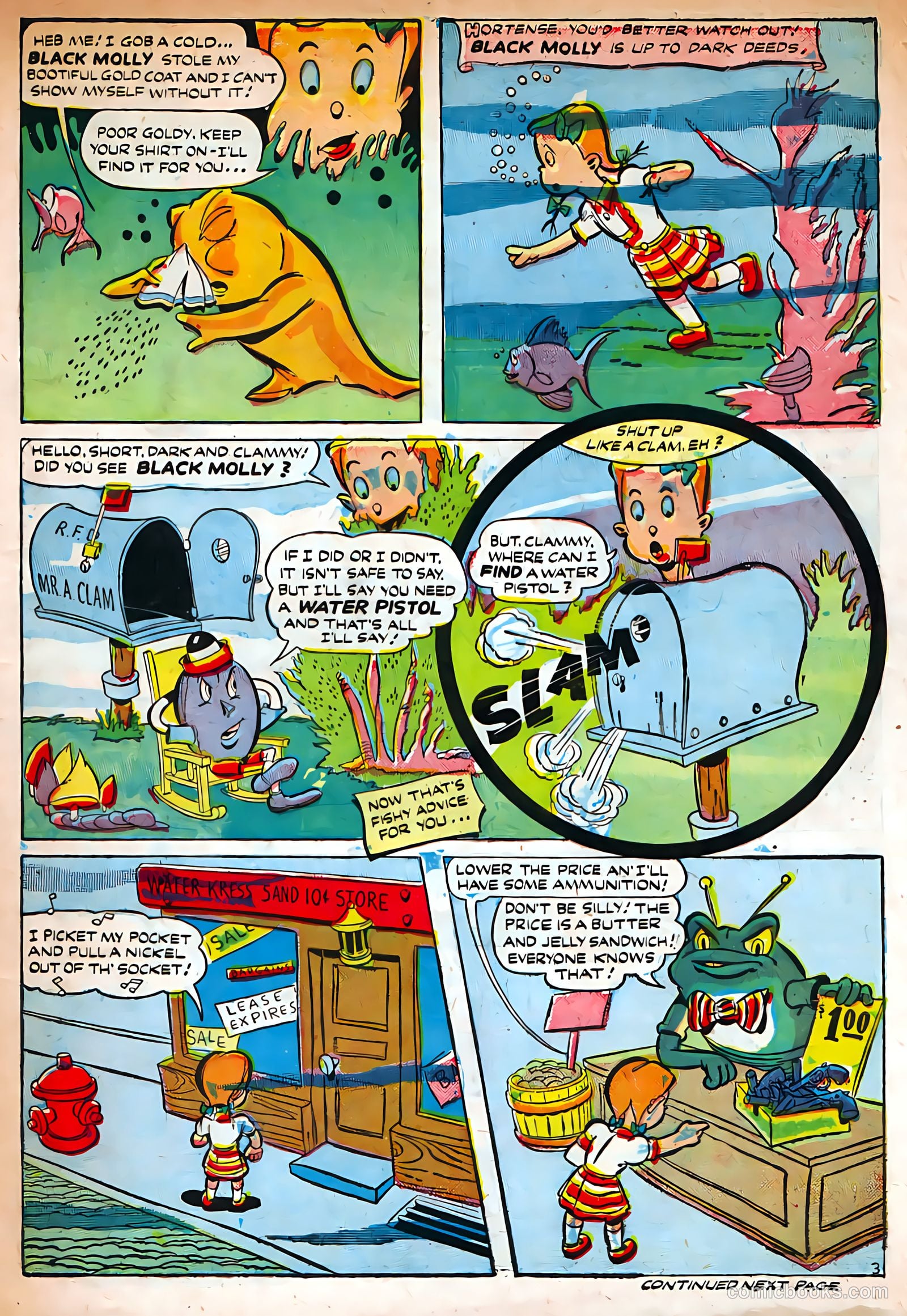 Jingle Jangle Comics #3 (1943) — page 61 of 68