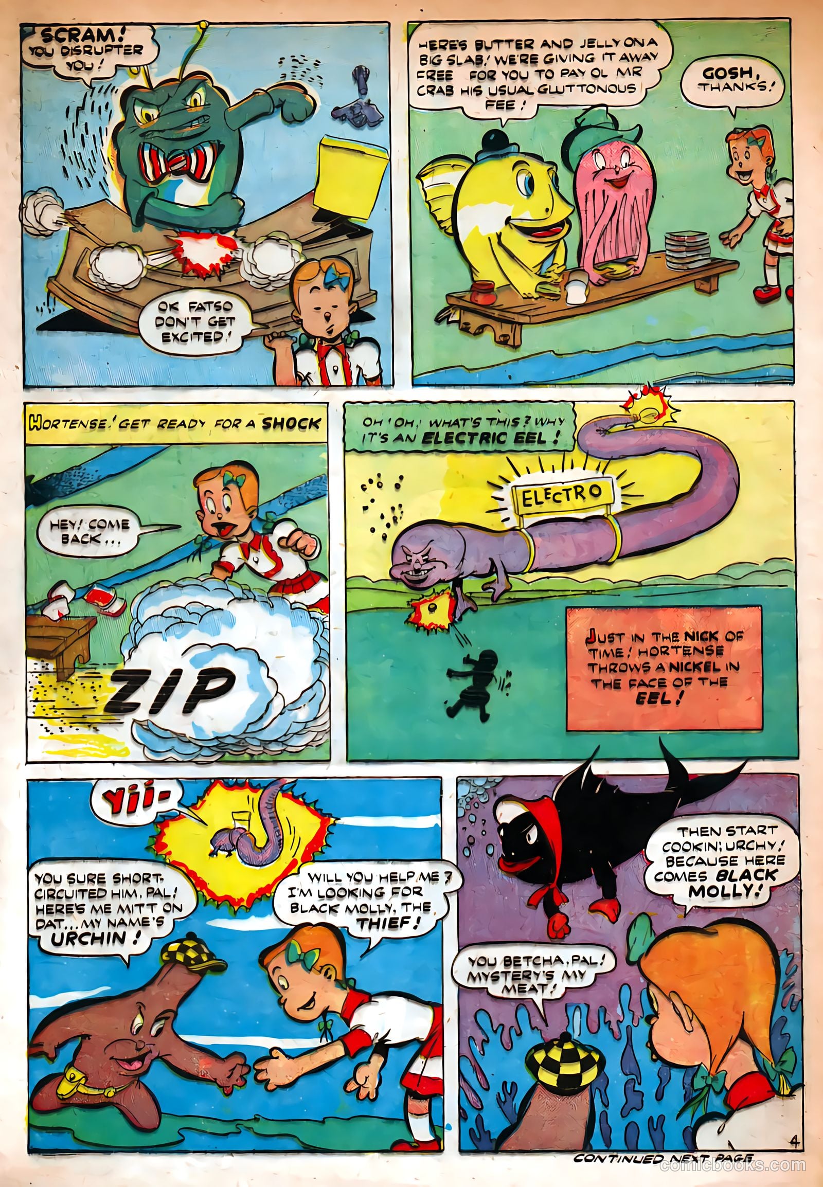 Jingle Jangle Comics #3 (1943) — page 62 of 68