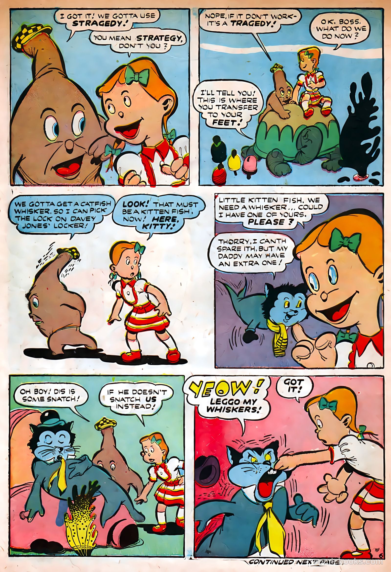 Jingle Jangle Comics #3 (1943) — page 64 of 68