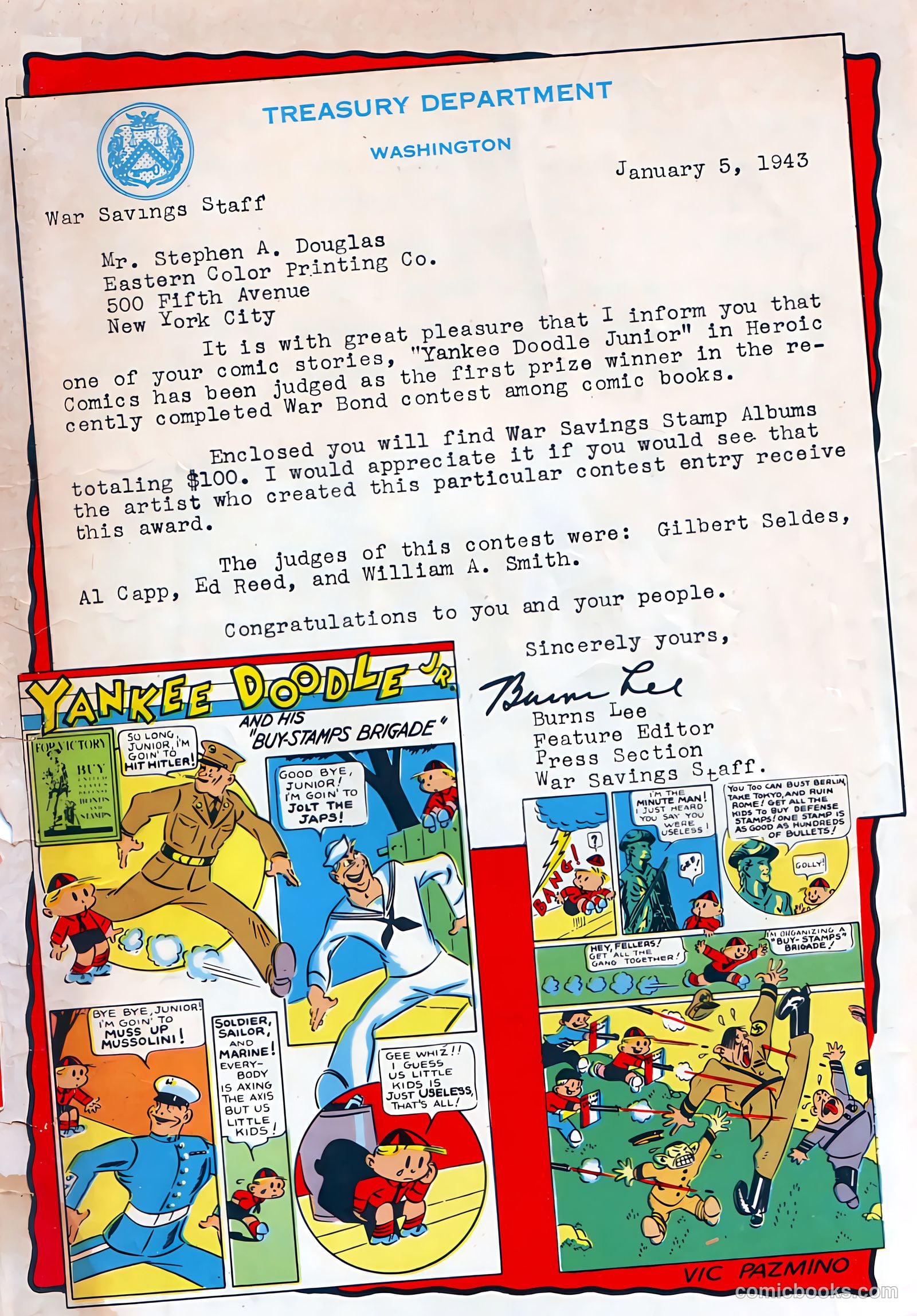 Jingle Jangle Comics #3 (1943) — page 67 of 68