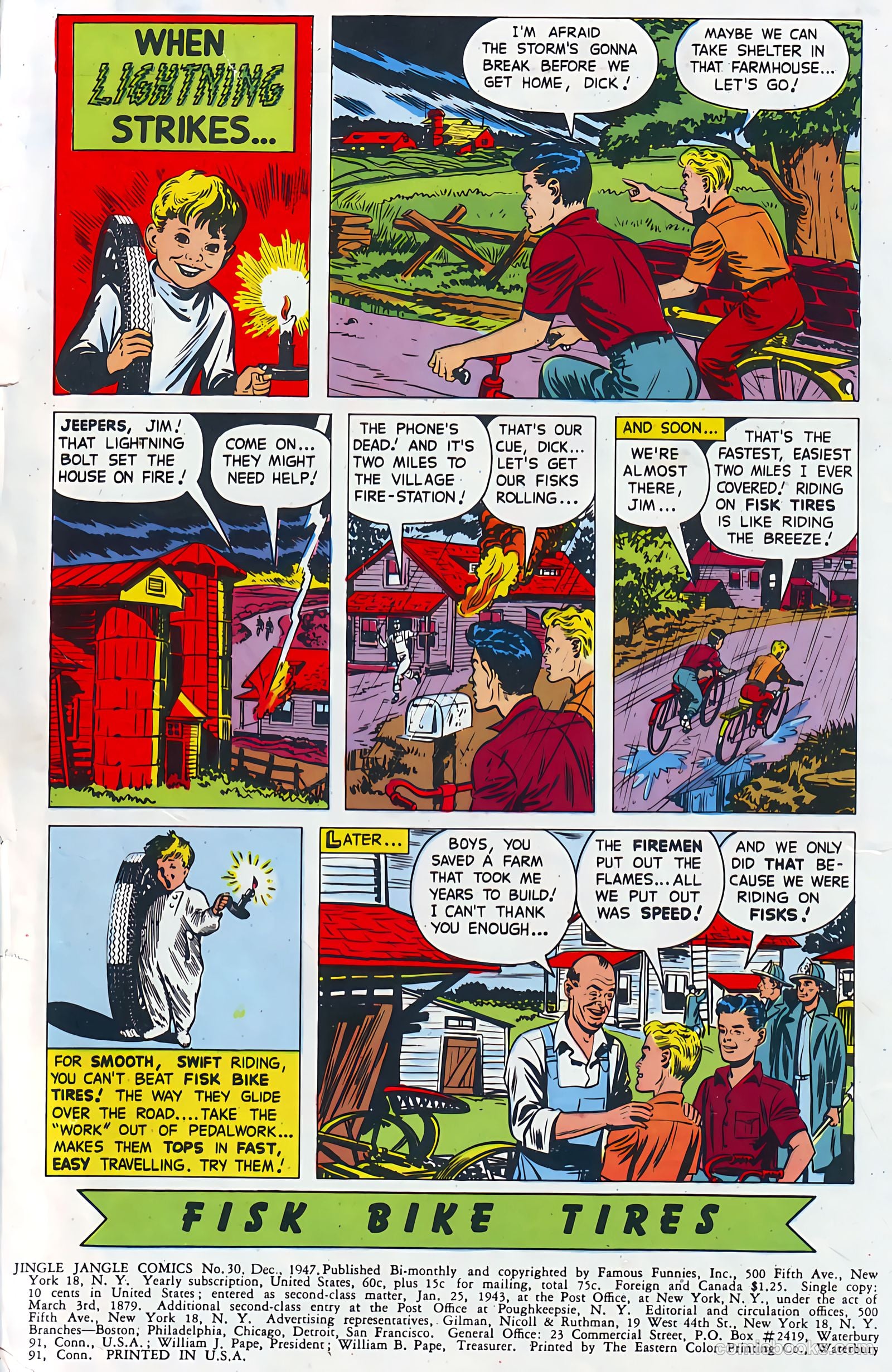 Jingle Jangle Comics #30 (1947) — page 2 of 52