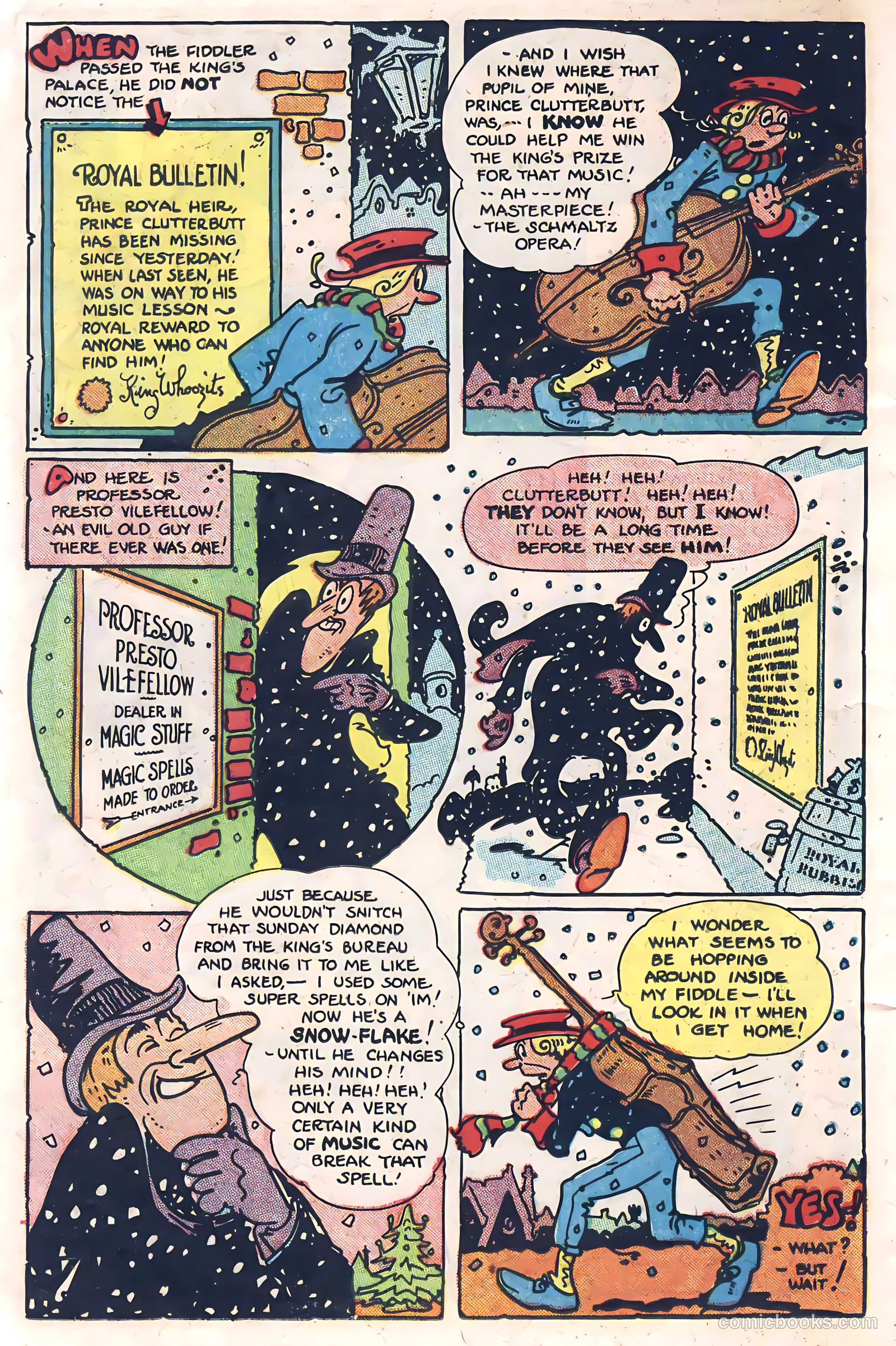 Jingle Jangle Comics #30 (1947) — page 16 of 52