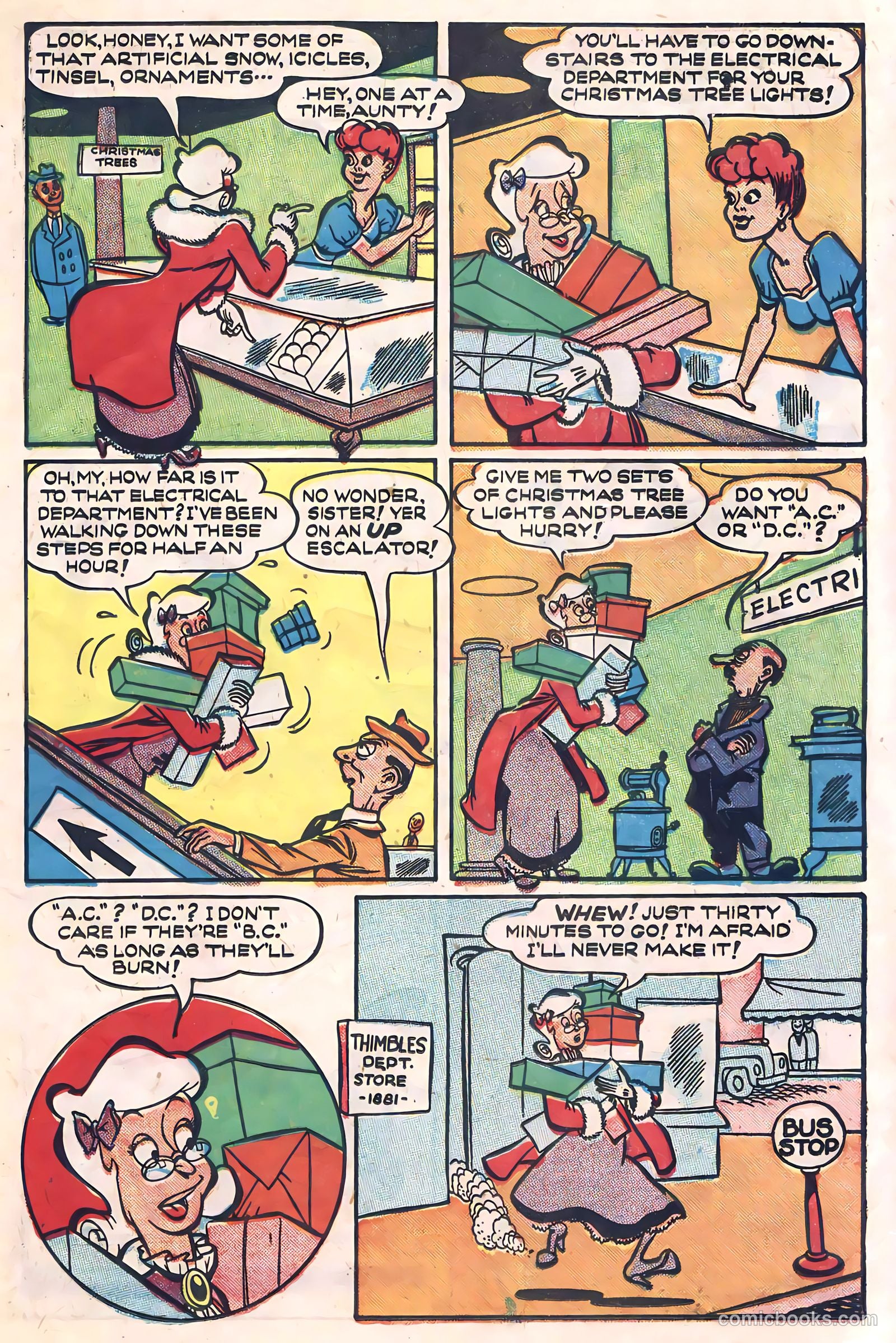 Jingle Jangle Comics #30 (1947) — page 23 of 52
