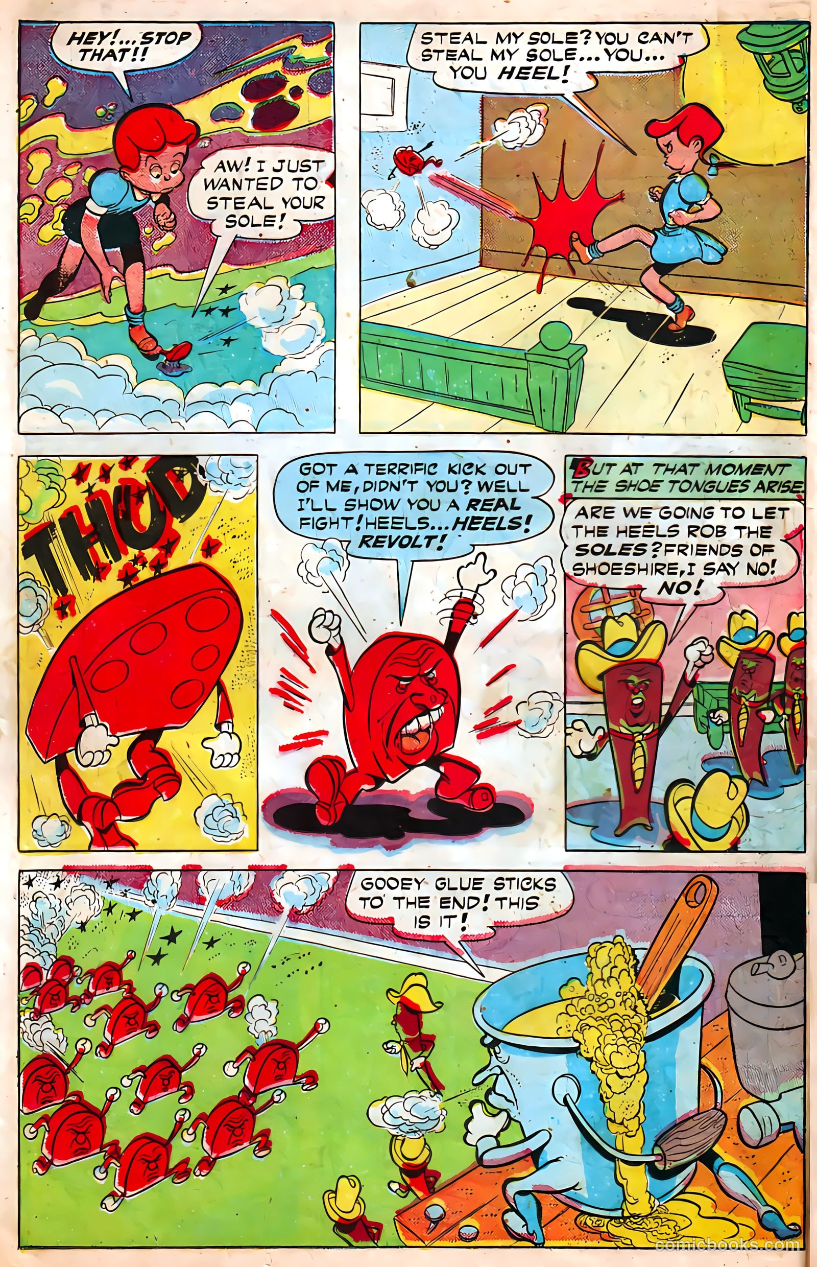 Jingle Jangle Comics #31 (1948) — page 16 of 52