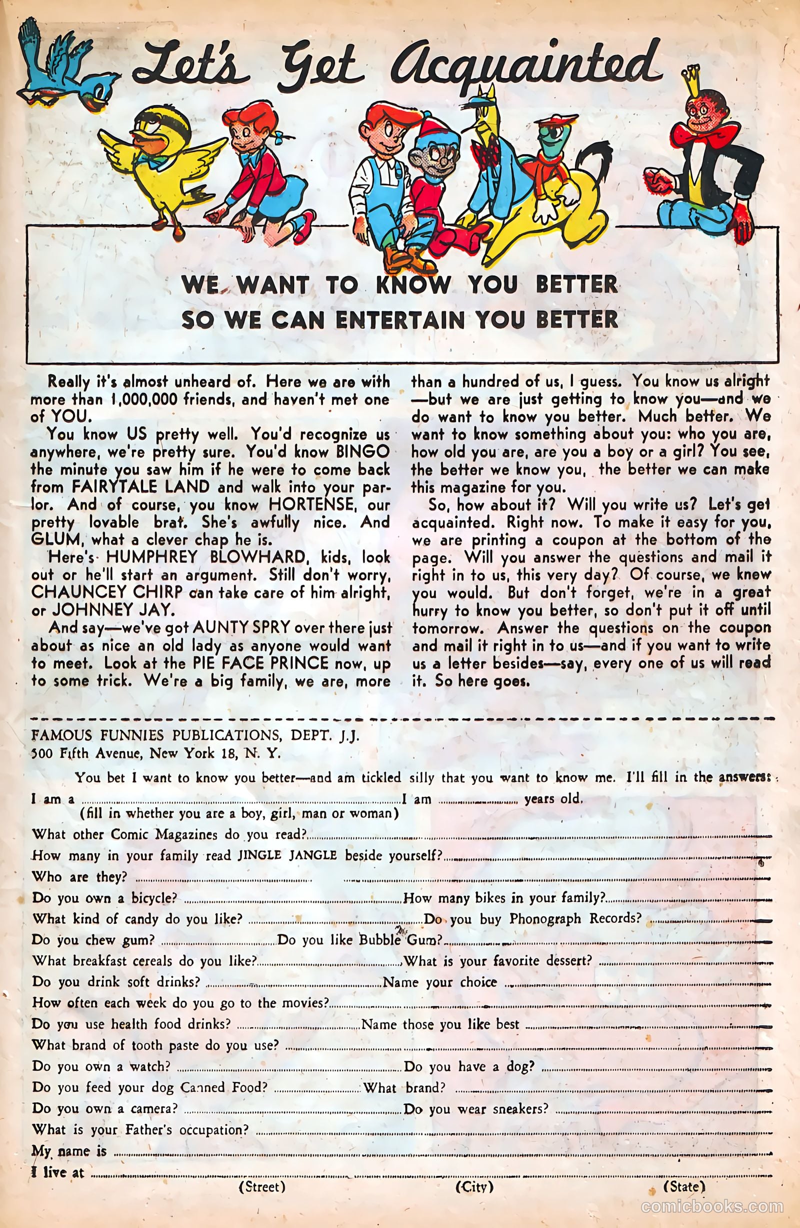 Jingle Jangle Comics #31 (1948) — page 35 of 52