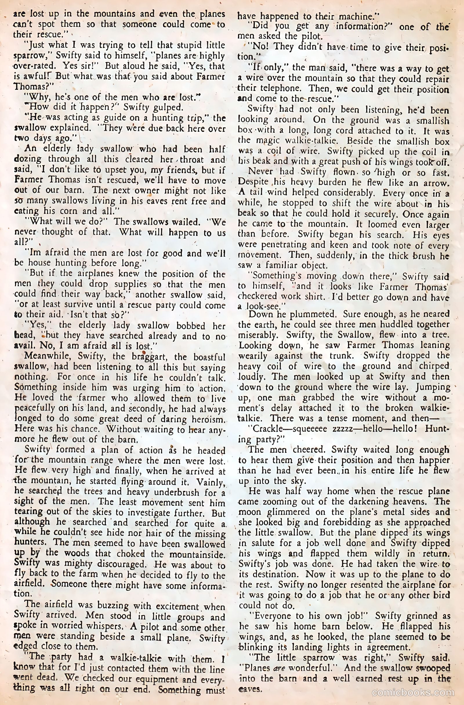 Jingle Jangle Comics #31 (1948) — page 38 of 52